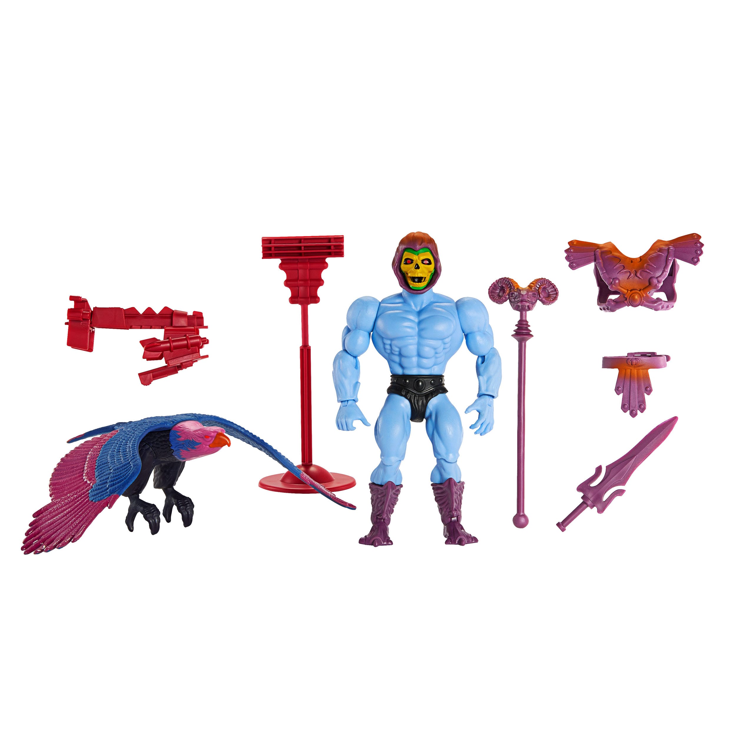 Masters of the Universe Origins: Skeletor and Screeech 2-Pack (Exclusive, US-Karte)-Actionfiguren-Mattel-Mighty Underground