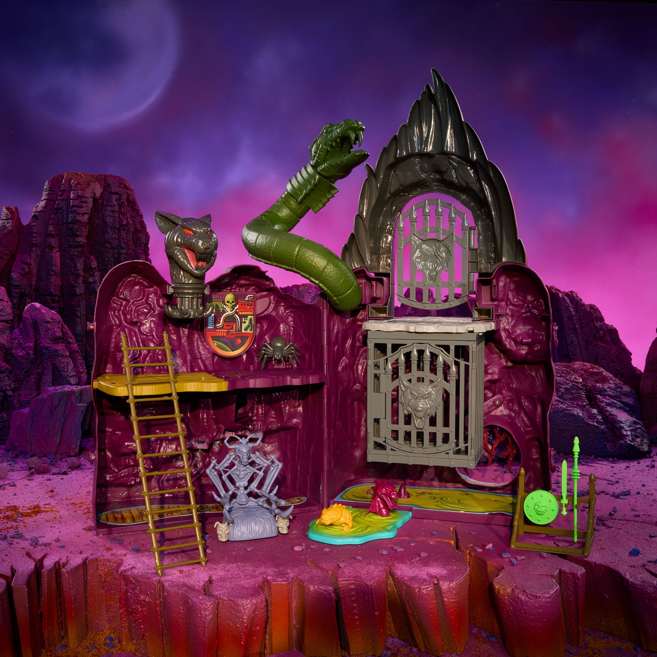 Masters of the Universe Origins: Snake Mountain-Actionfiguren-Mattel-Mighty Underground