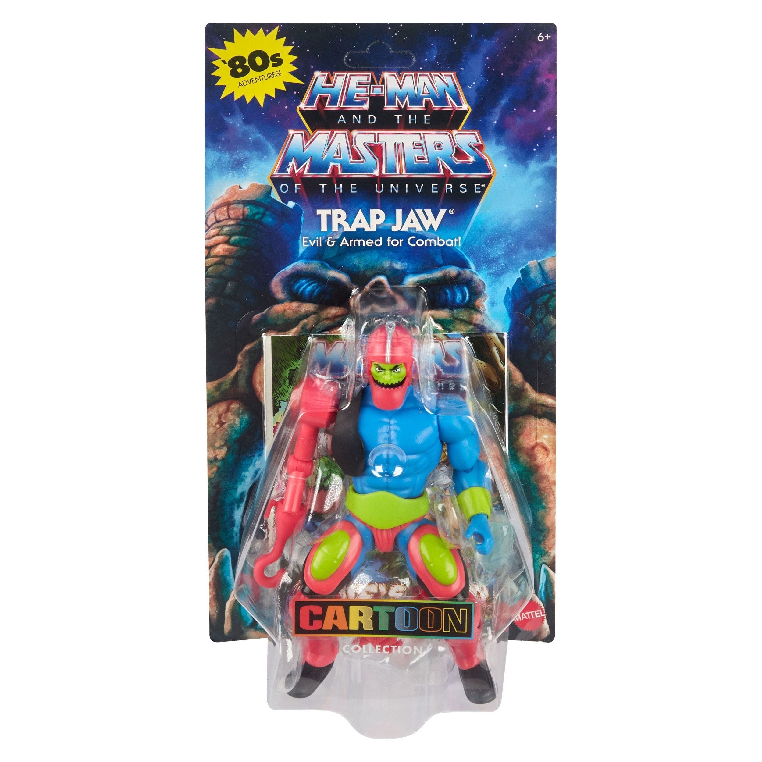 Masters of the Universe Origins: Trap Jaw (Cartoon Collection, US-Karte)-Actionfiguren-Mattel-Mighty Underground