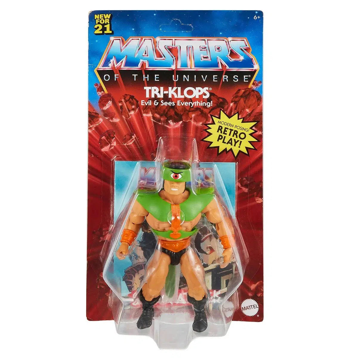 Masters of the Universe Origins: Tri-Klops (Fan Favorite US-Karte)-Actionfiguren-Mattel-Mighty Underground