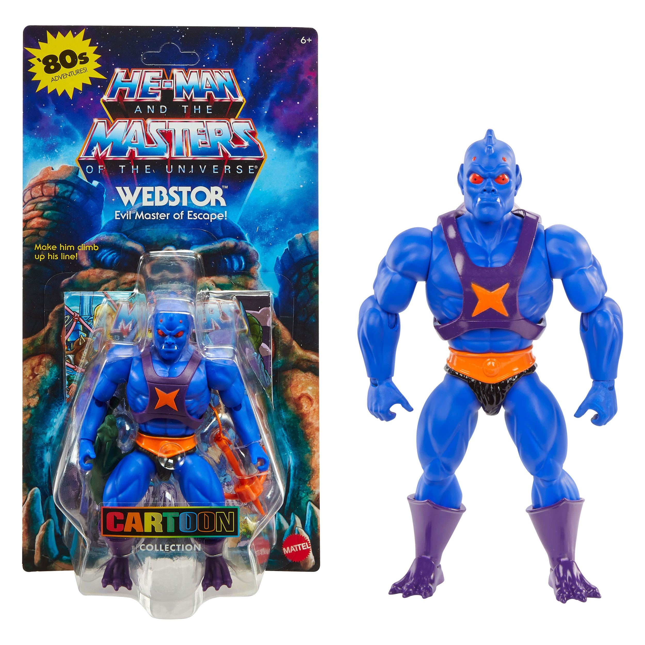 Masters of the Universe Origins: Webstor (Cartoon Collection)-Actionfiguren-Mattel-Mighty Underground