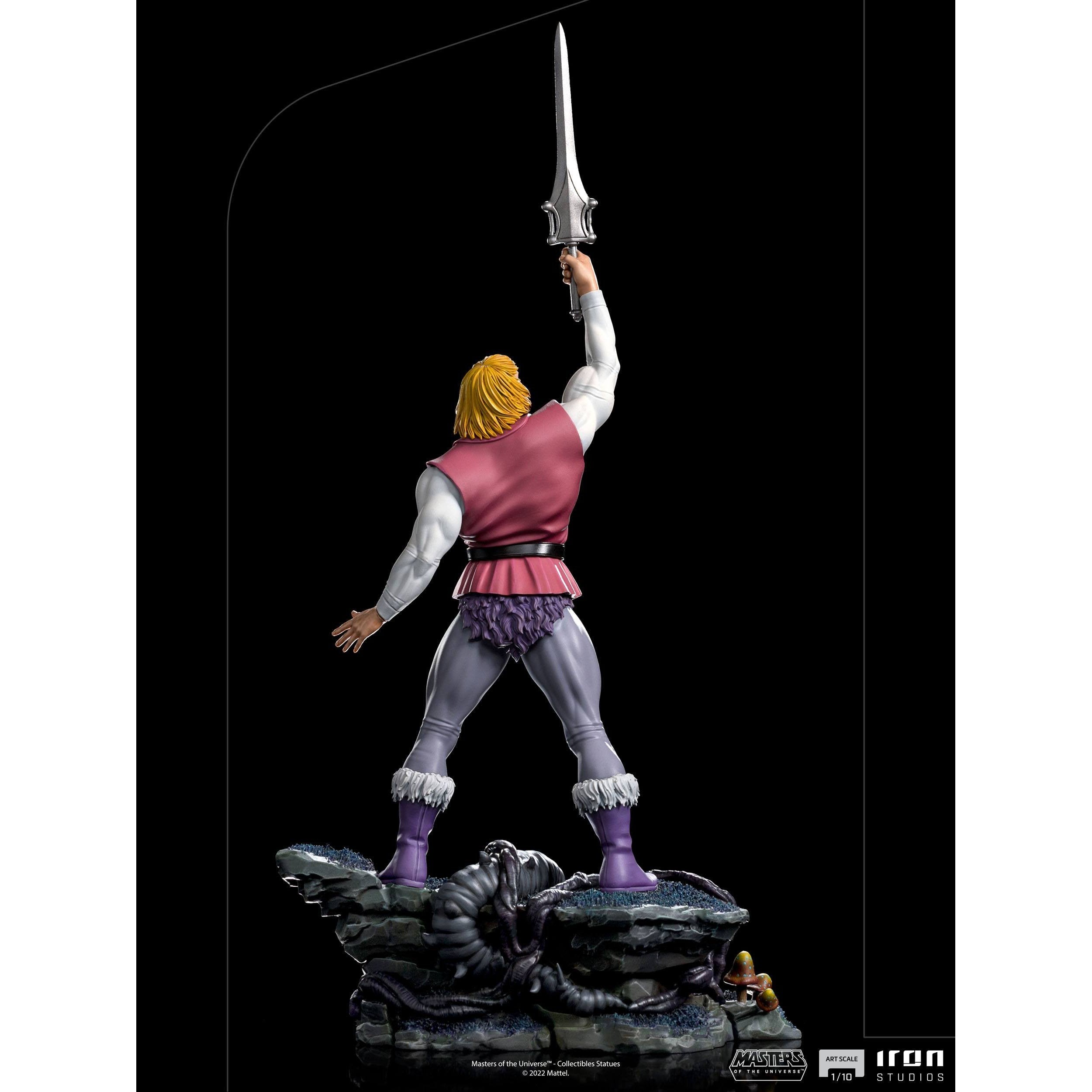 Masters of the Universe: Prince Adam - 1/10 Statue-Statue-Iron Studios-Mighty Underground