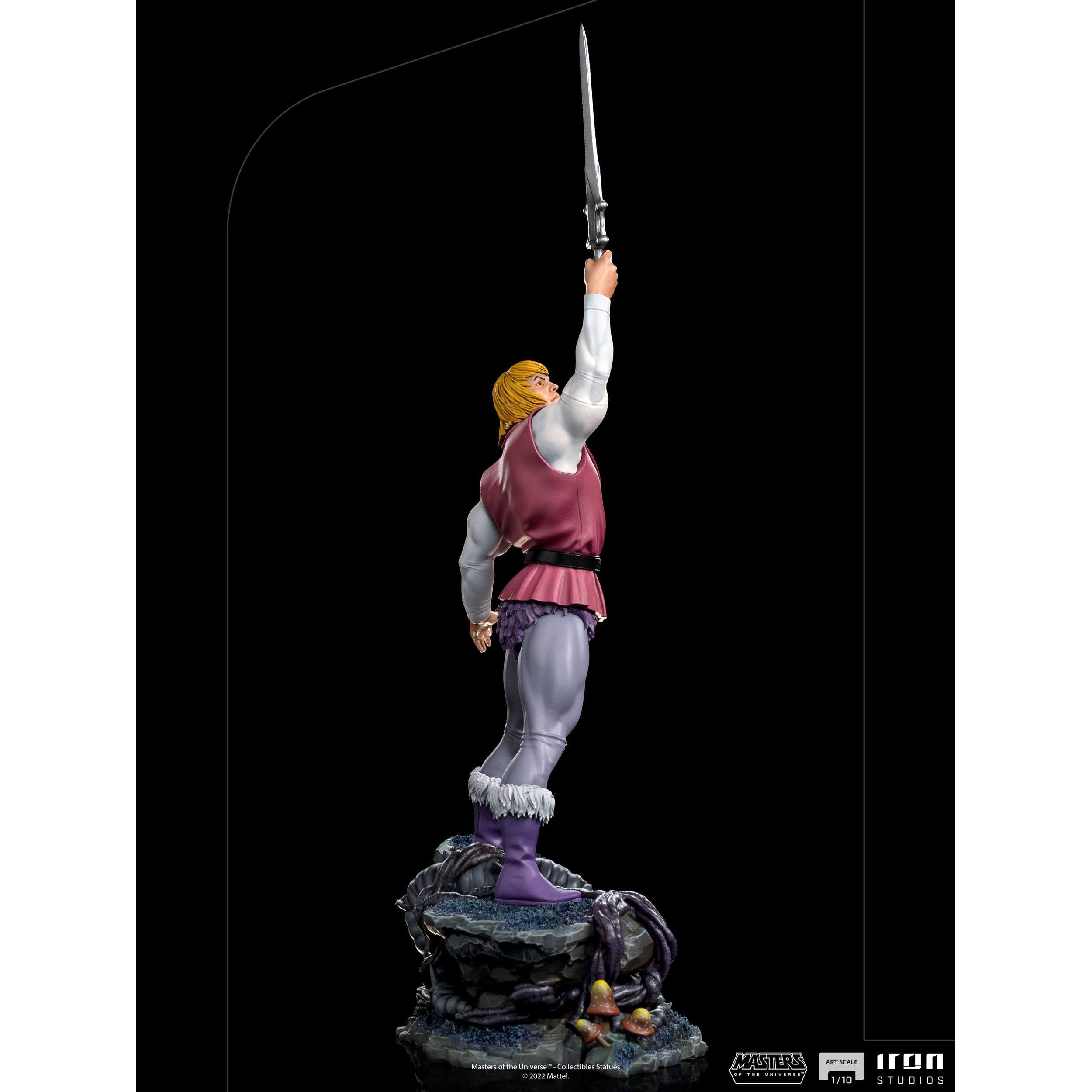 Masters of the Universe: Prince Adam - 1/10 Statue-Statue-Iron Studios-Mighty Underground