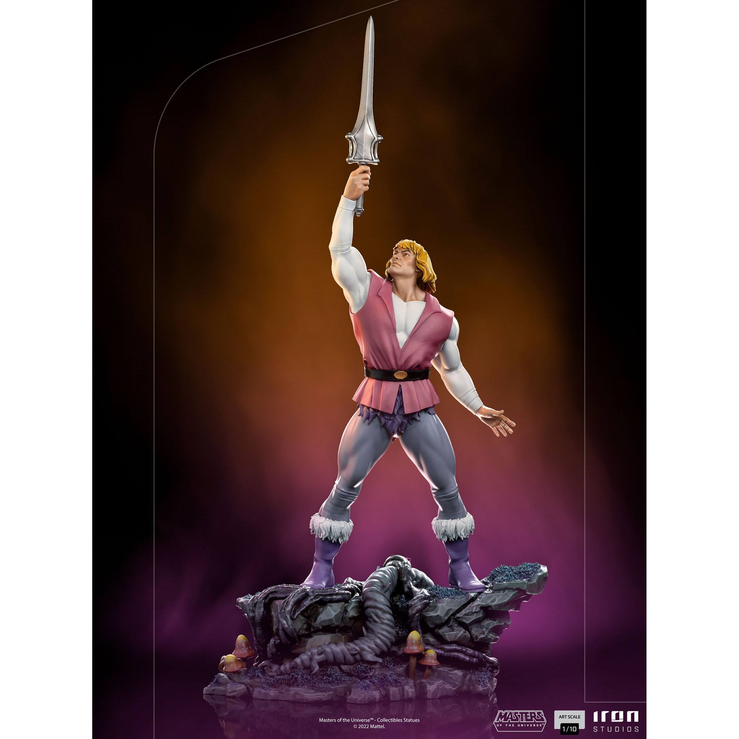 Masters of the Universe: Prince Adam - 1/10 Statue-Statue-Iron Studios-Mighty Underground