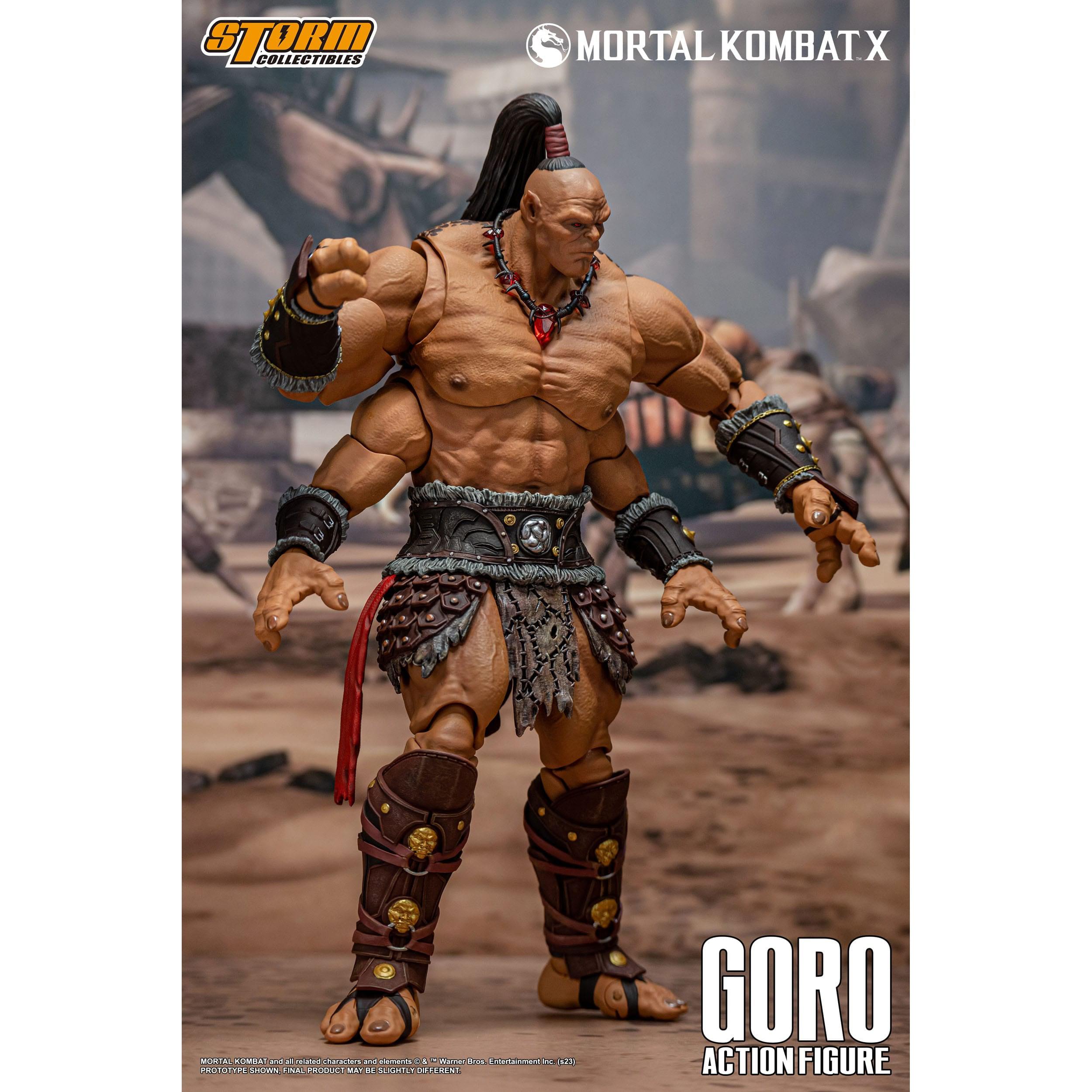 Mortal Kombat: Goro 1/12-Actionfiguren-Storm Collectibles-Mighty Underground