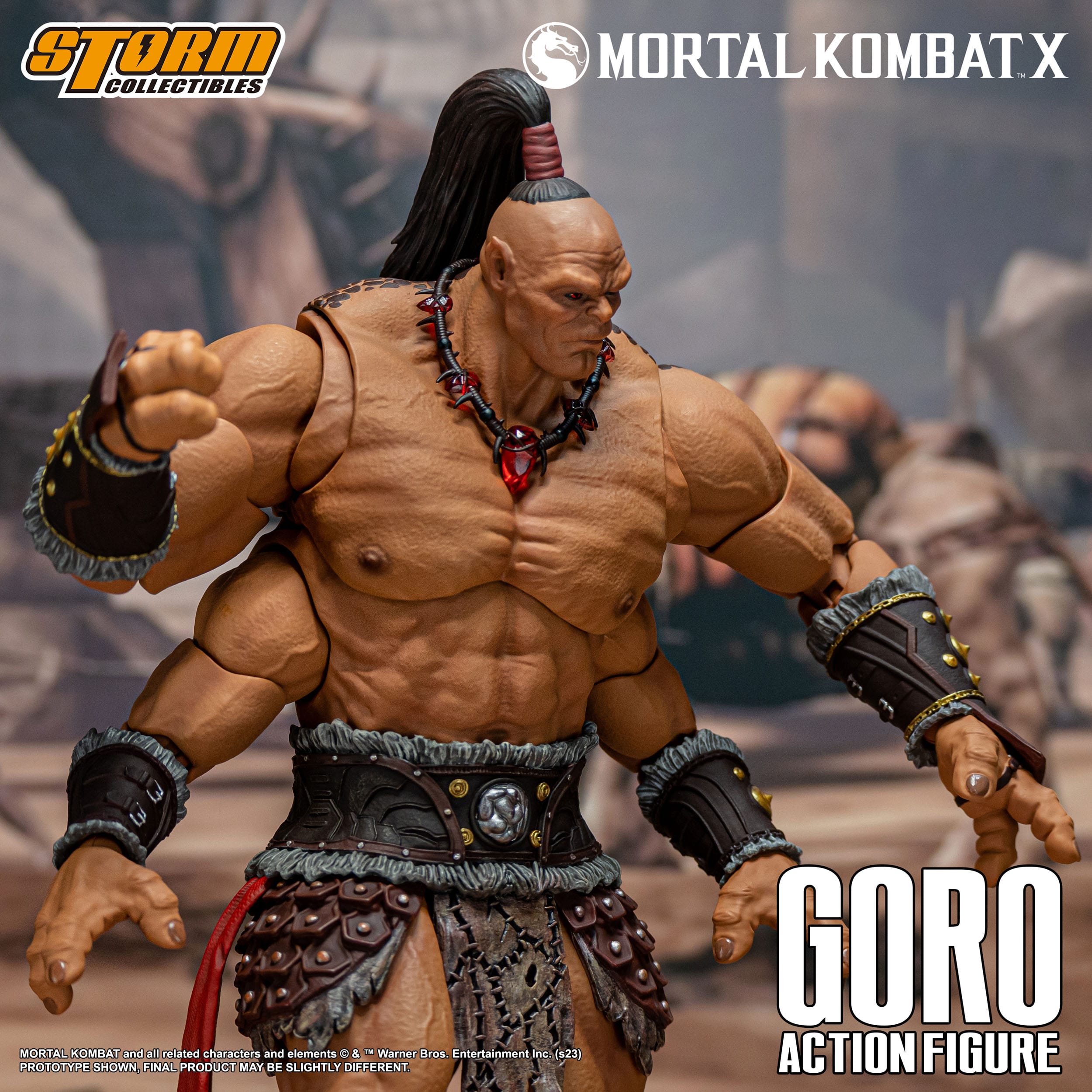 Mortal Kombat: Goro 1/12-Actionfiguren-Storm Collectibles-Mighty Underground