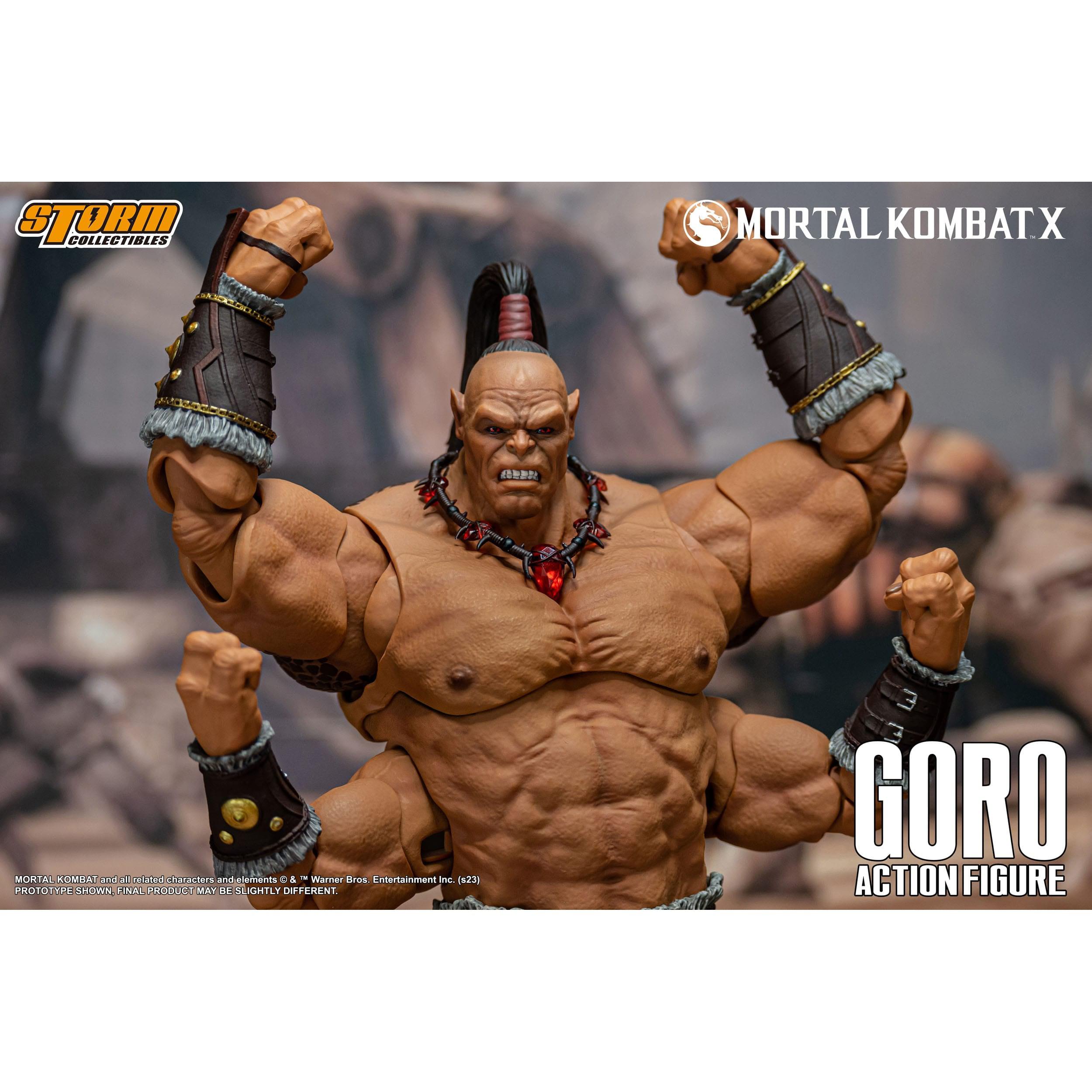 Mortal Kombat: Goro 1/12-Actionfiguren-Storm Collectibles-Mighty Underground