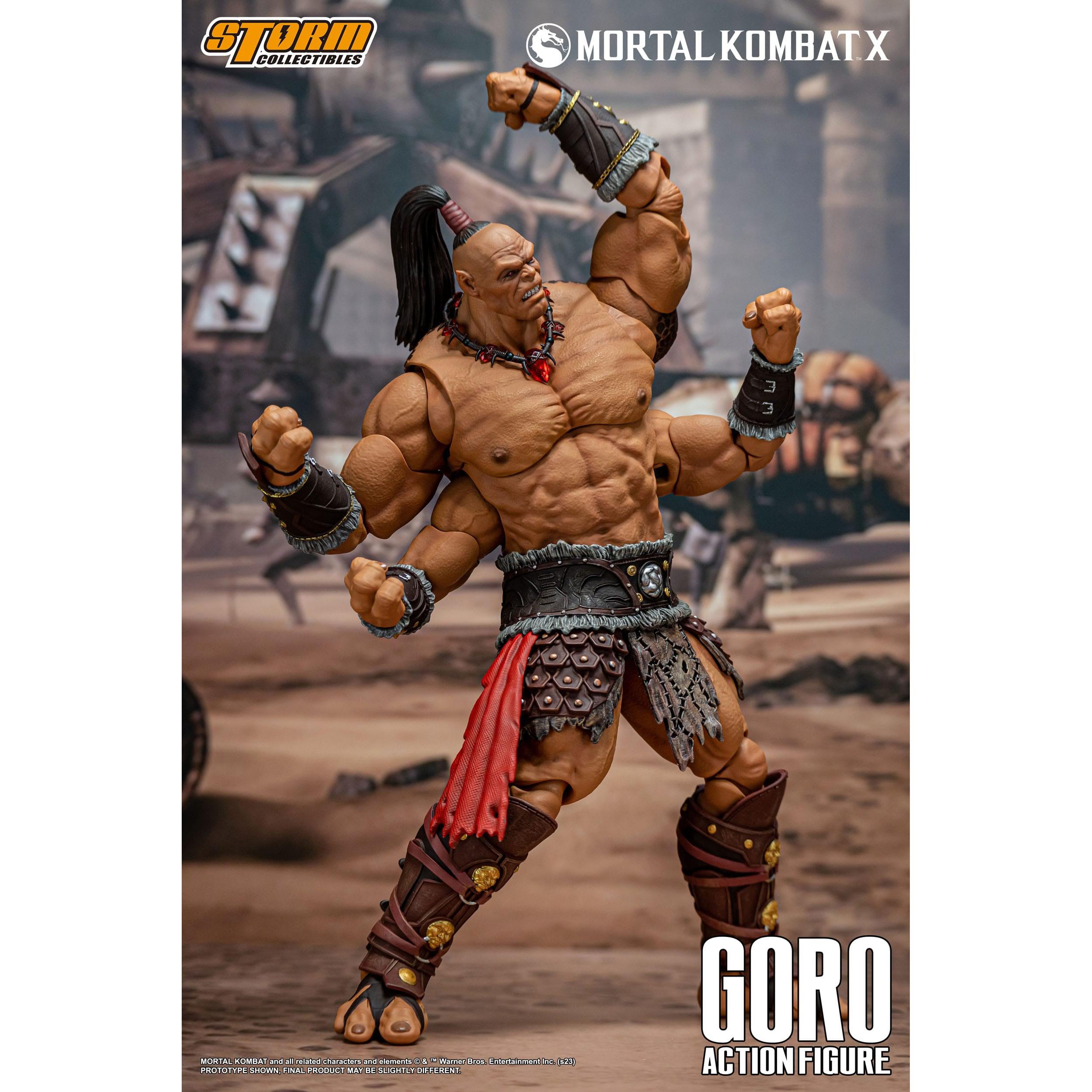 Mortal Kombat: Goro 1/12-Actionfiguren-Storm Collectibles-Mighty Underground