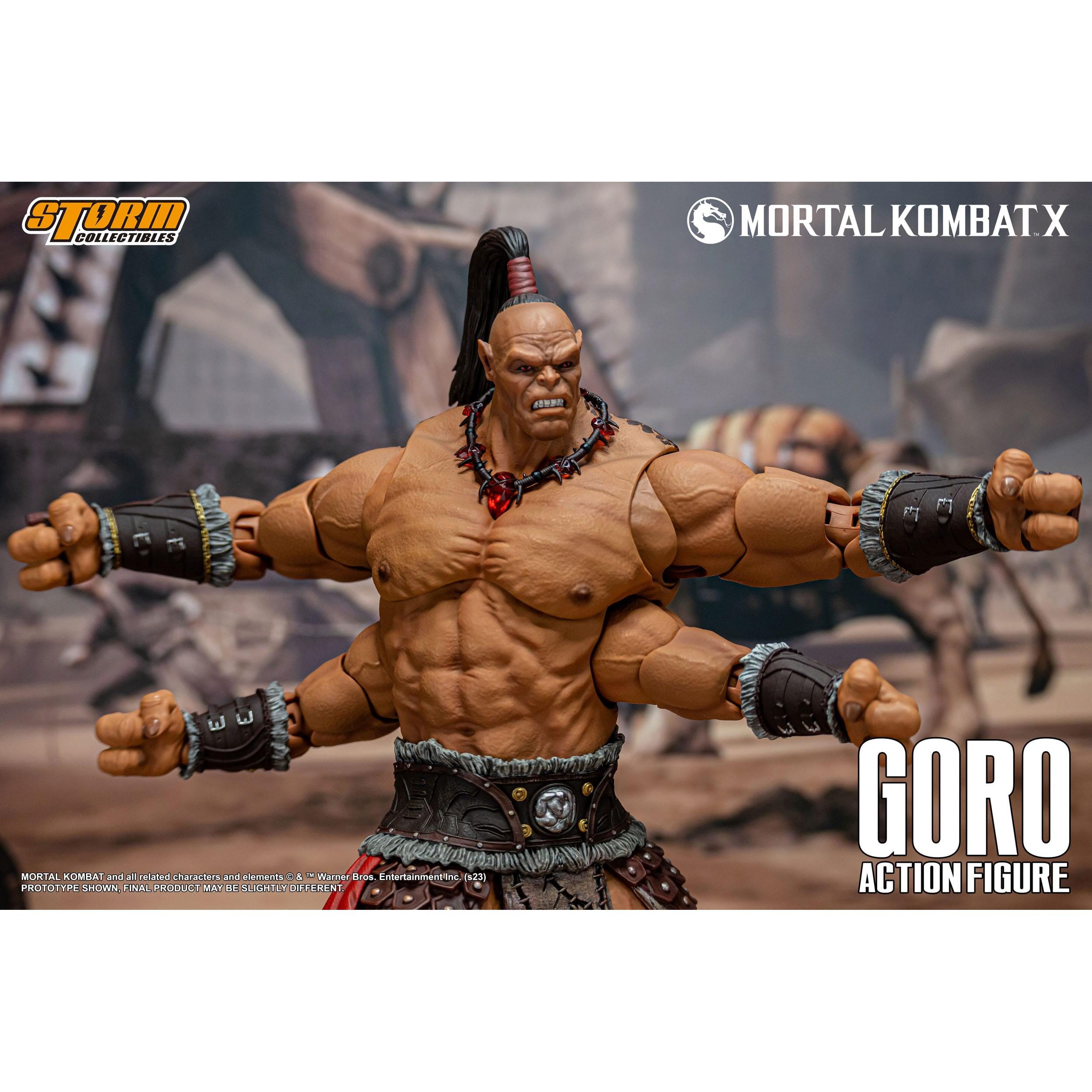 Mortal Kombat: Goro 1/12-Actionfiguren-Storm Collectibles-Mighty Underground