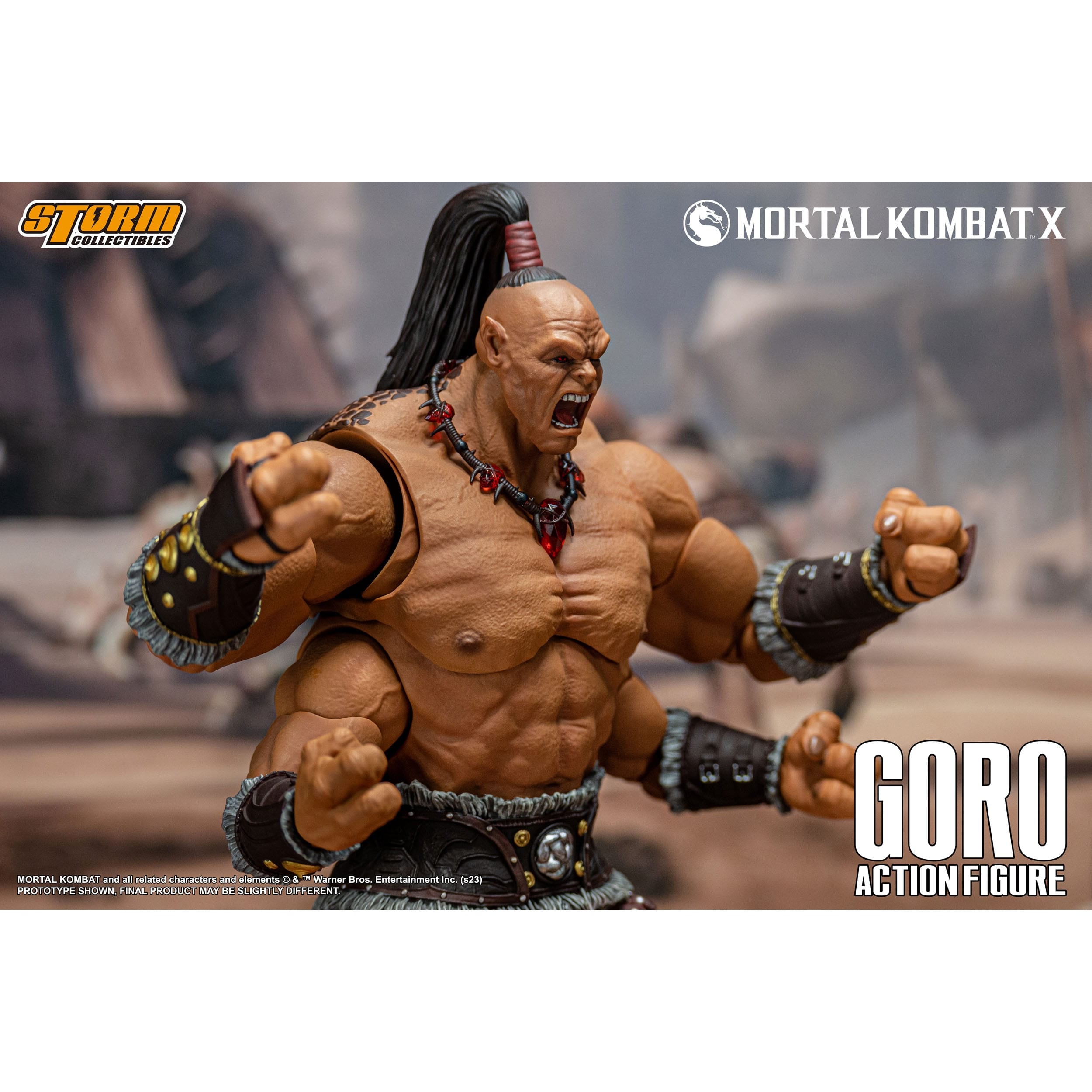 Mortal Kombat: Goro 1/12-Actionfiguren-Storm Collectibles-Mighty Underground