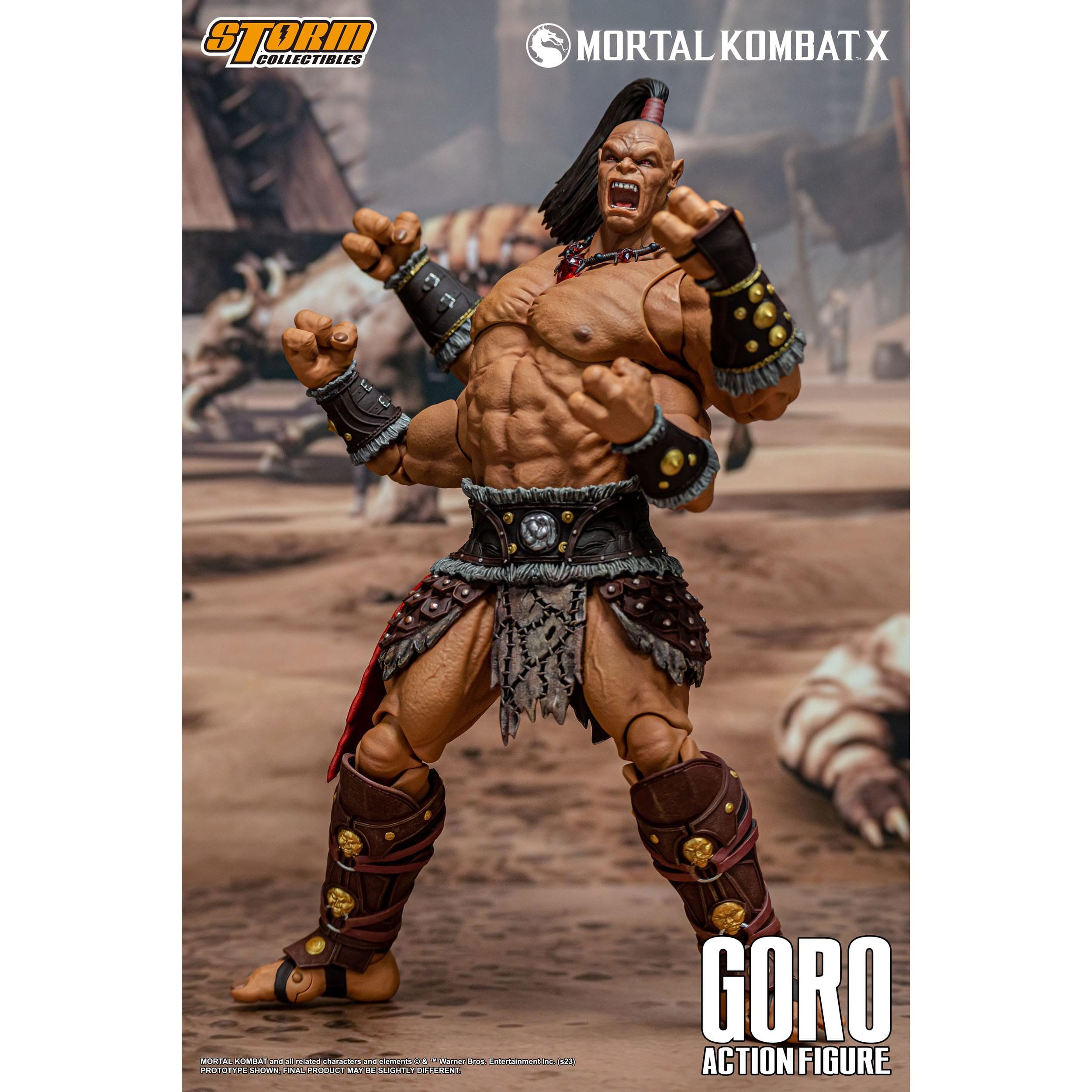 Mortal Kombat: Goro 1/12-Actionfiguren-Storm Collectibles-Mighty Underground