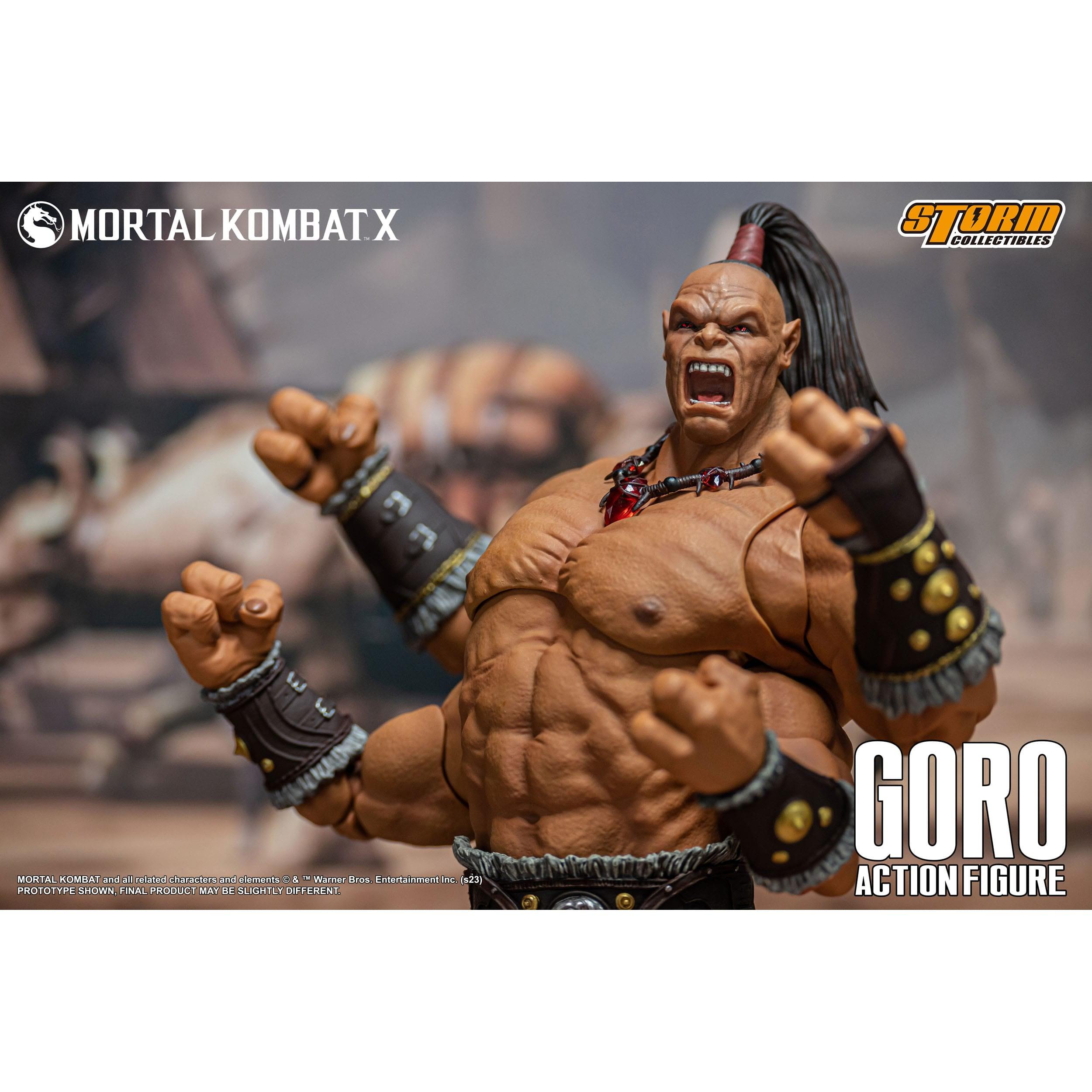 Mortal Kombat: Goro 1/12-Actionfiguren-Storm Collectibles-Mighty Underground