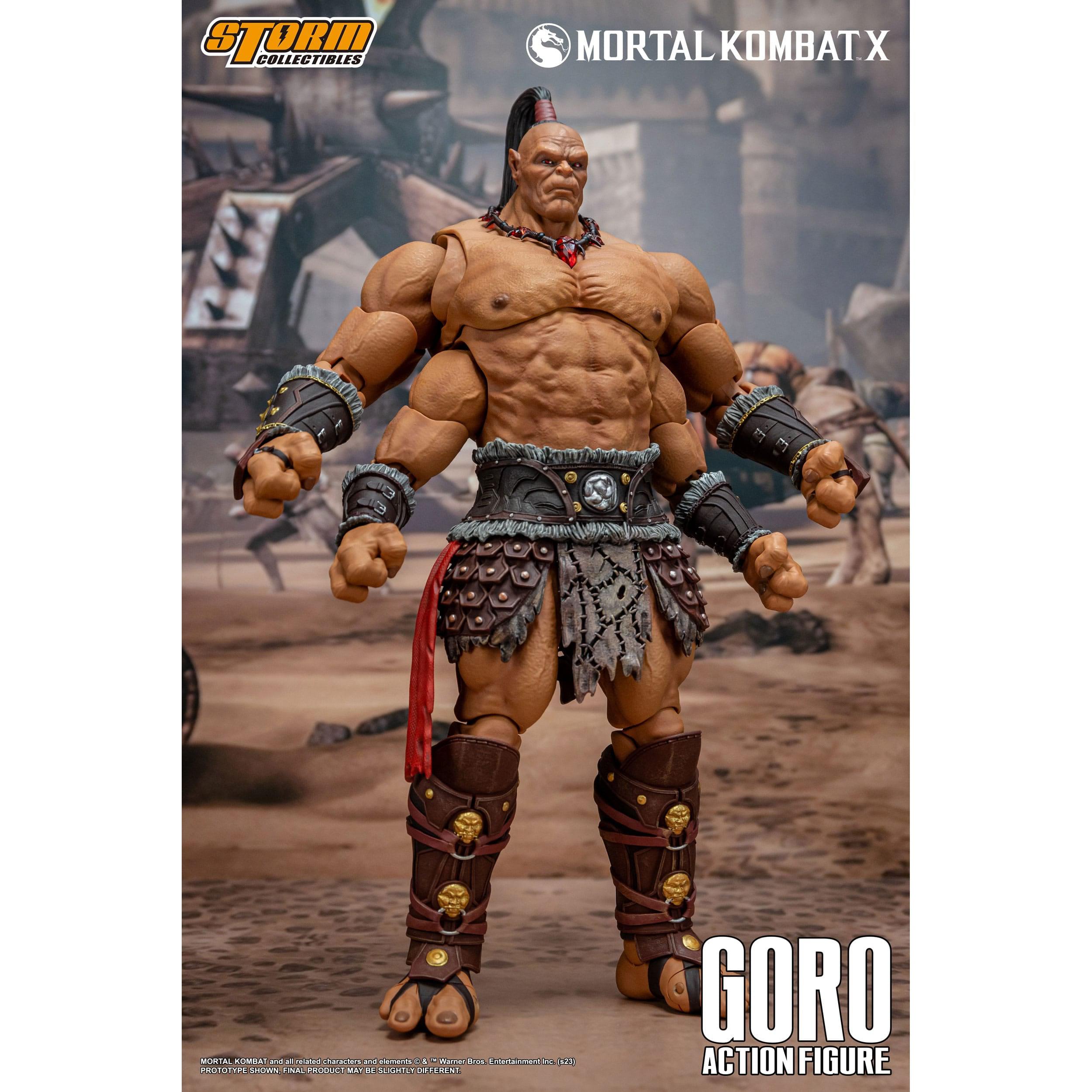Mortal Kombat: Goro 1/12-Actionfiguren-Storm Collectibles-Mighty Underground