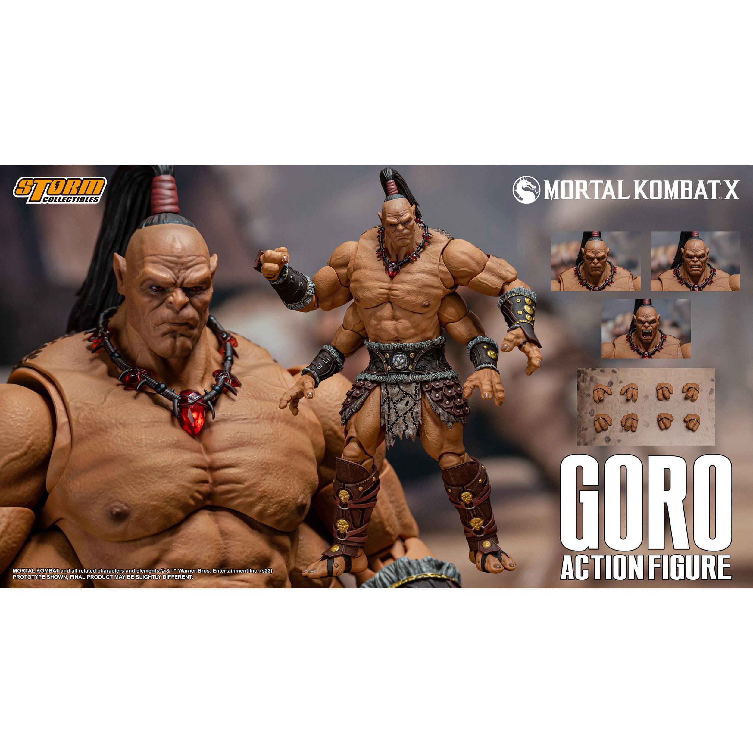 Mortal Kombat: Goro 1/12-Actionfiguren-Storm Collectibles-Mighty Underground