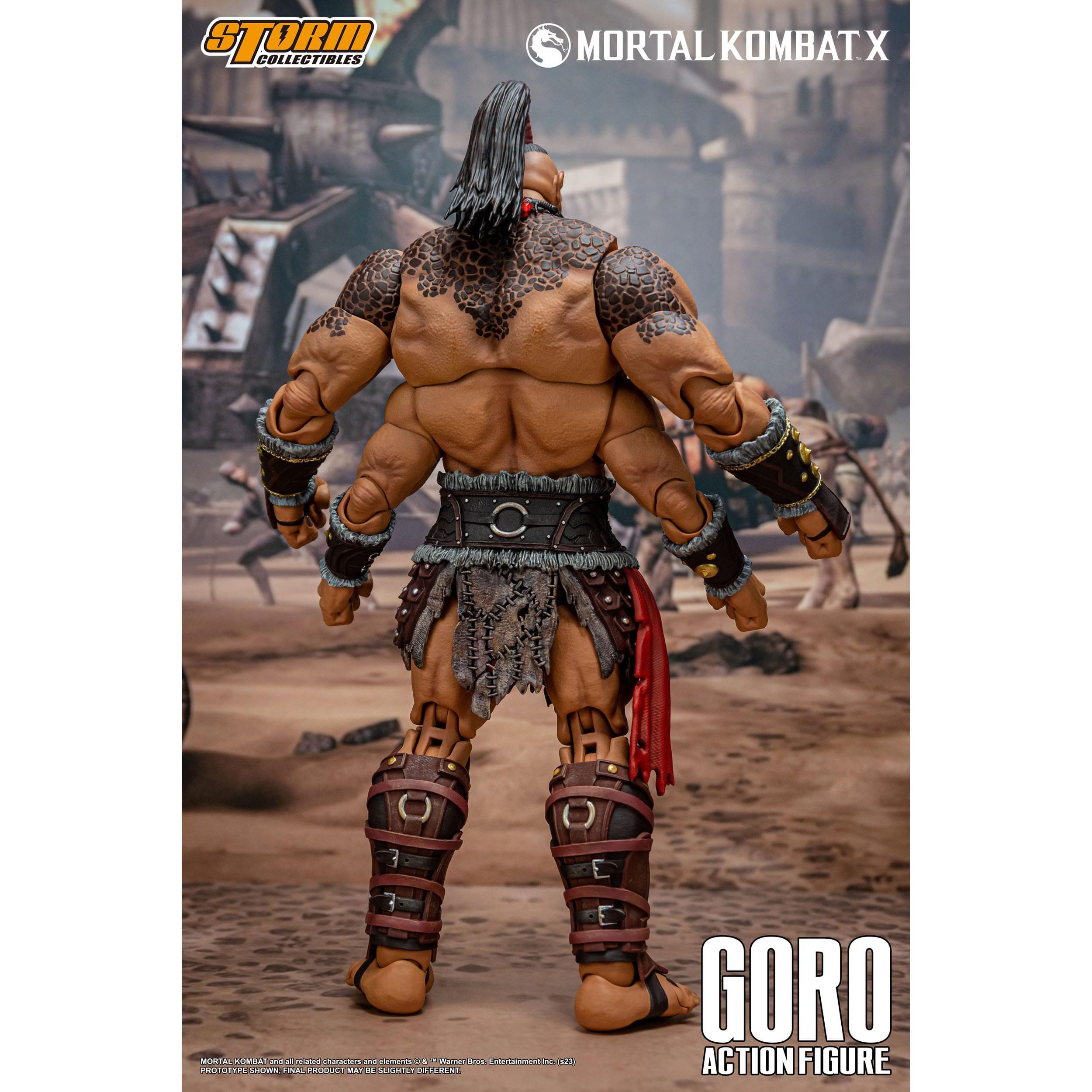 Mortal Kombat: Goro 1/12-Actionfiguren-Storm Collectibles-Mighty Underground