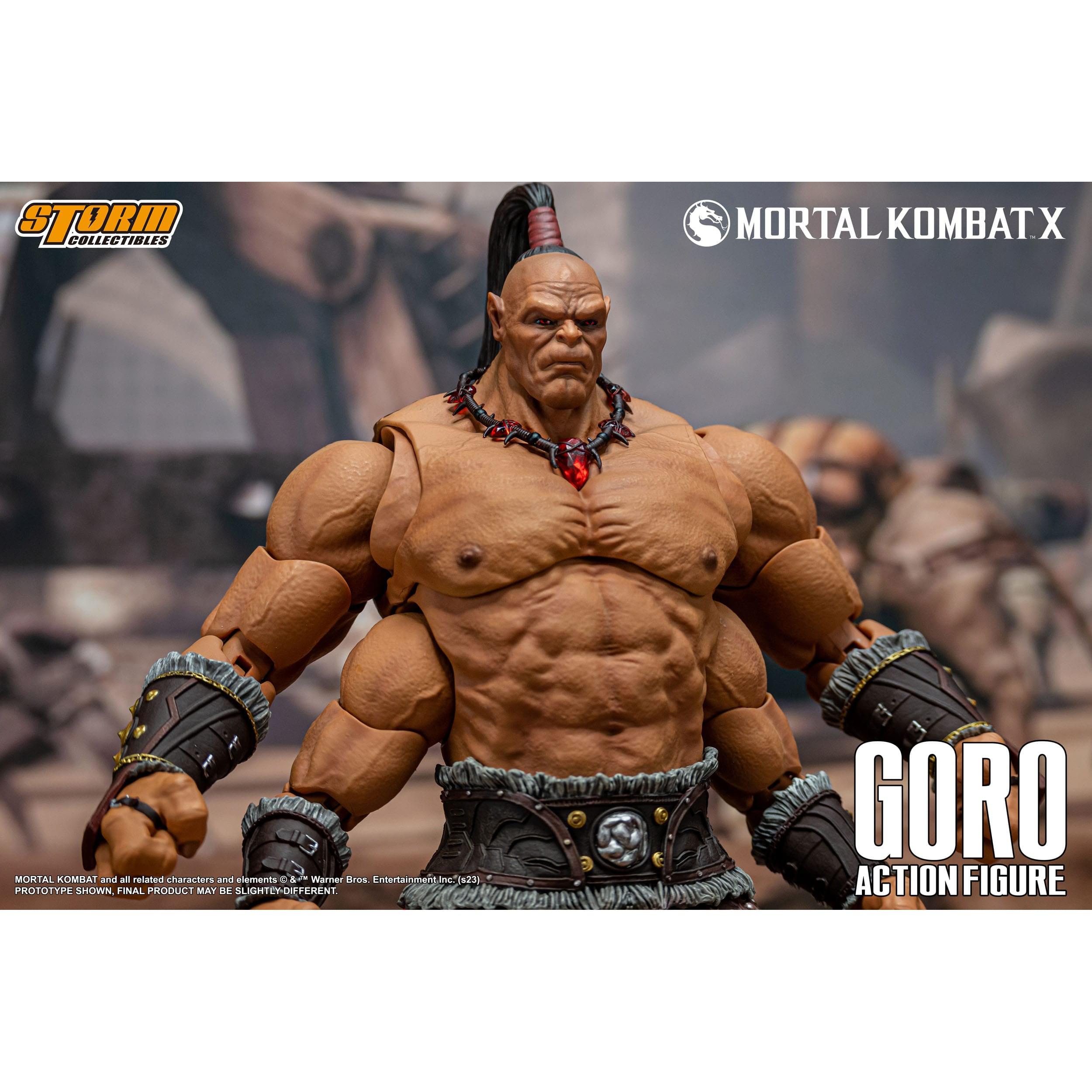 Mortal Kombat: Goro 1/12-Actionfiguren-Storm Collectibles-Mighty Underground
