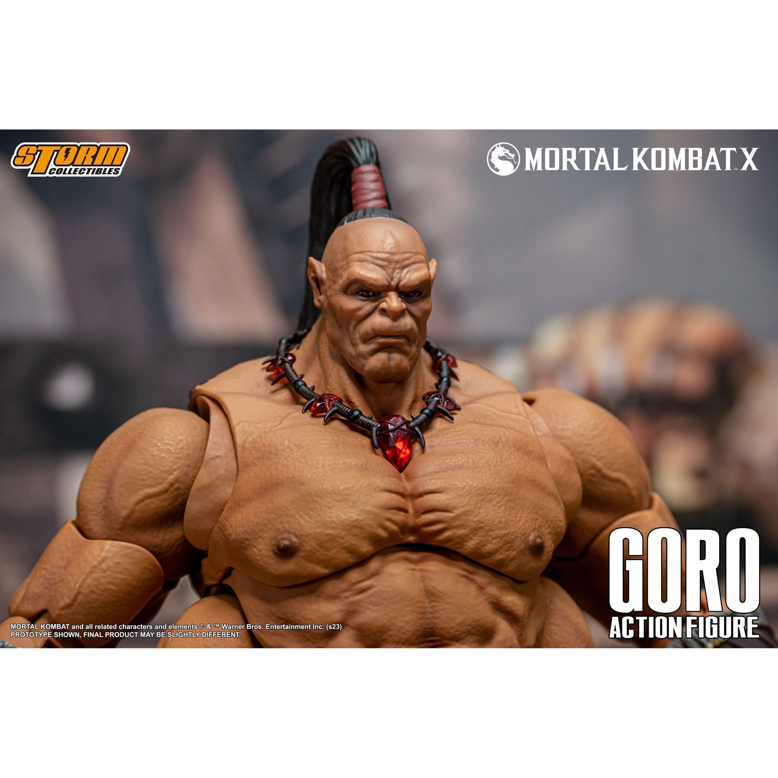 Mortal Kombat: Goro 1/12-Actionfiguren-Storm Collectibles-Mighty Underground