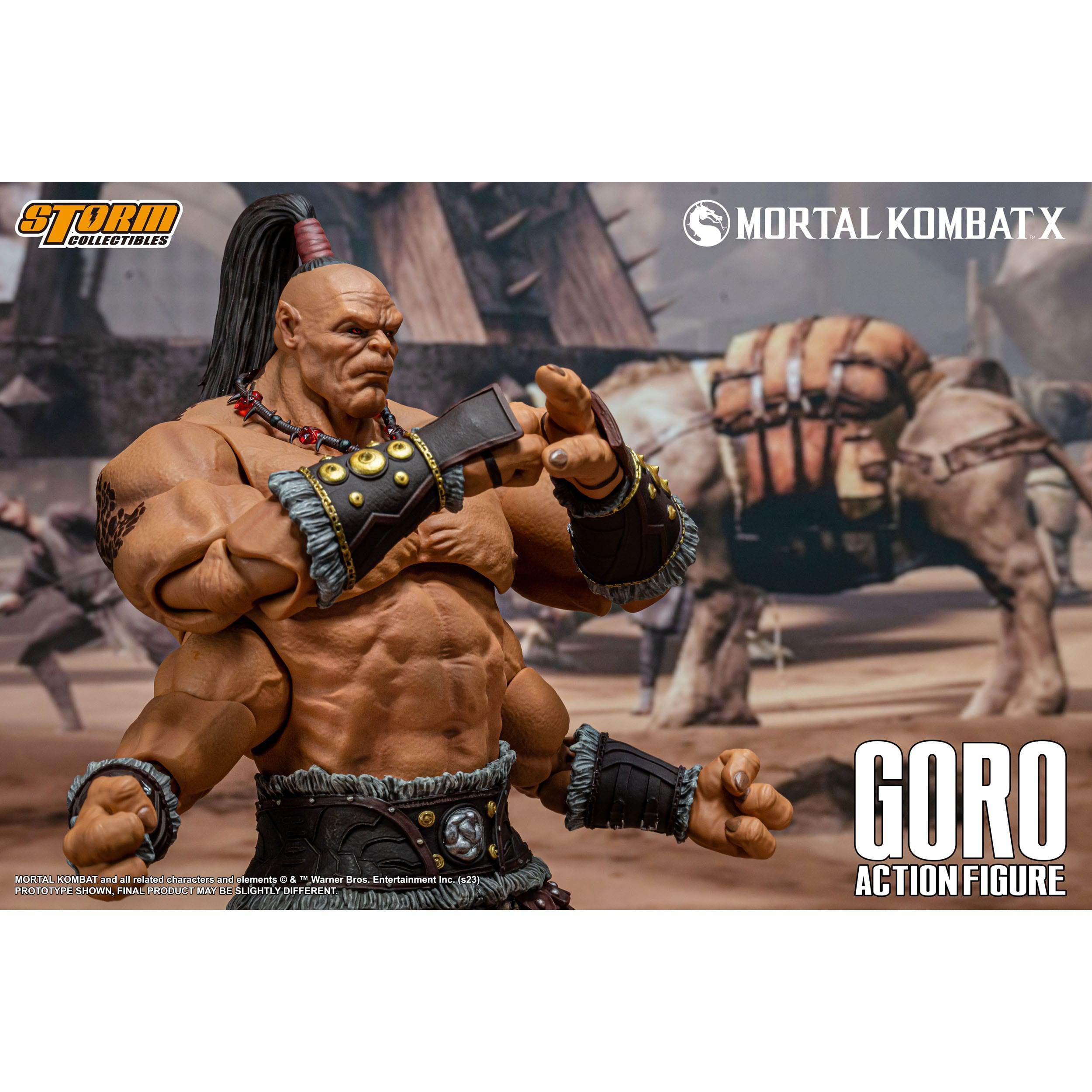 Mortal Kombat: Goro 1/12-Actionfiguren-Storm Collectibles-Mighty Underground