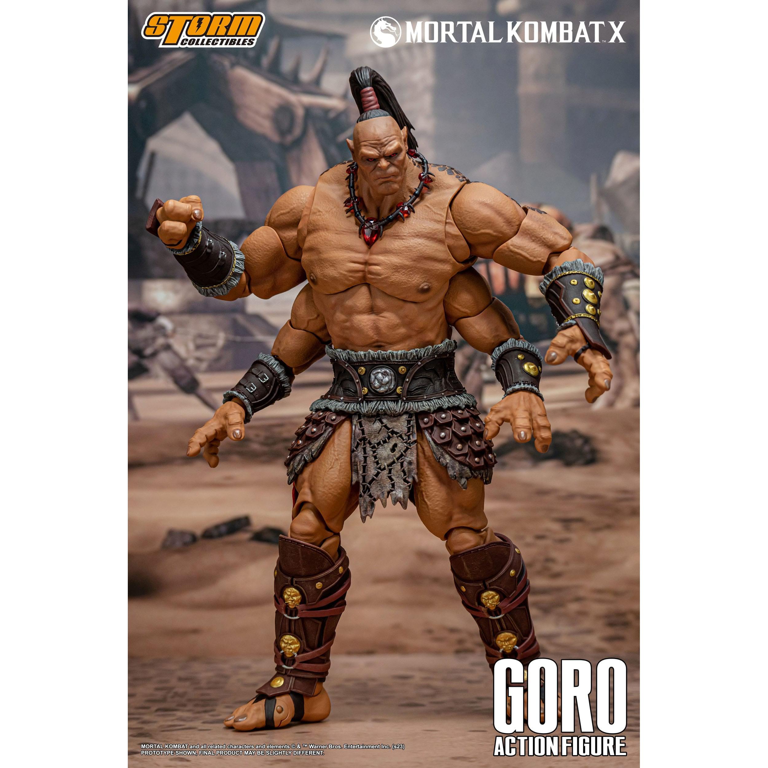 Mortal Kombat: Goro 1/12-Actionfiguren-Storm Collectibles-Mighty Underground