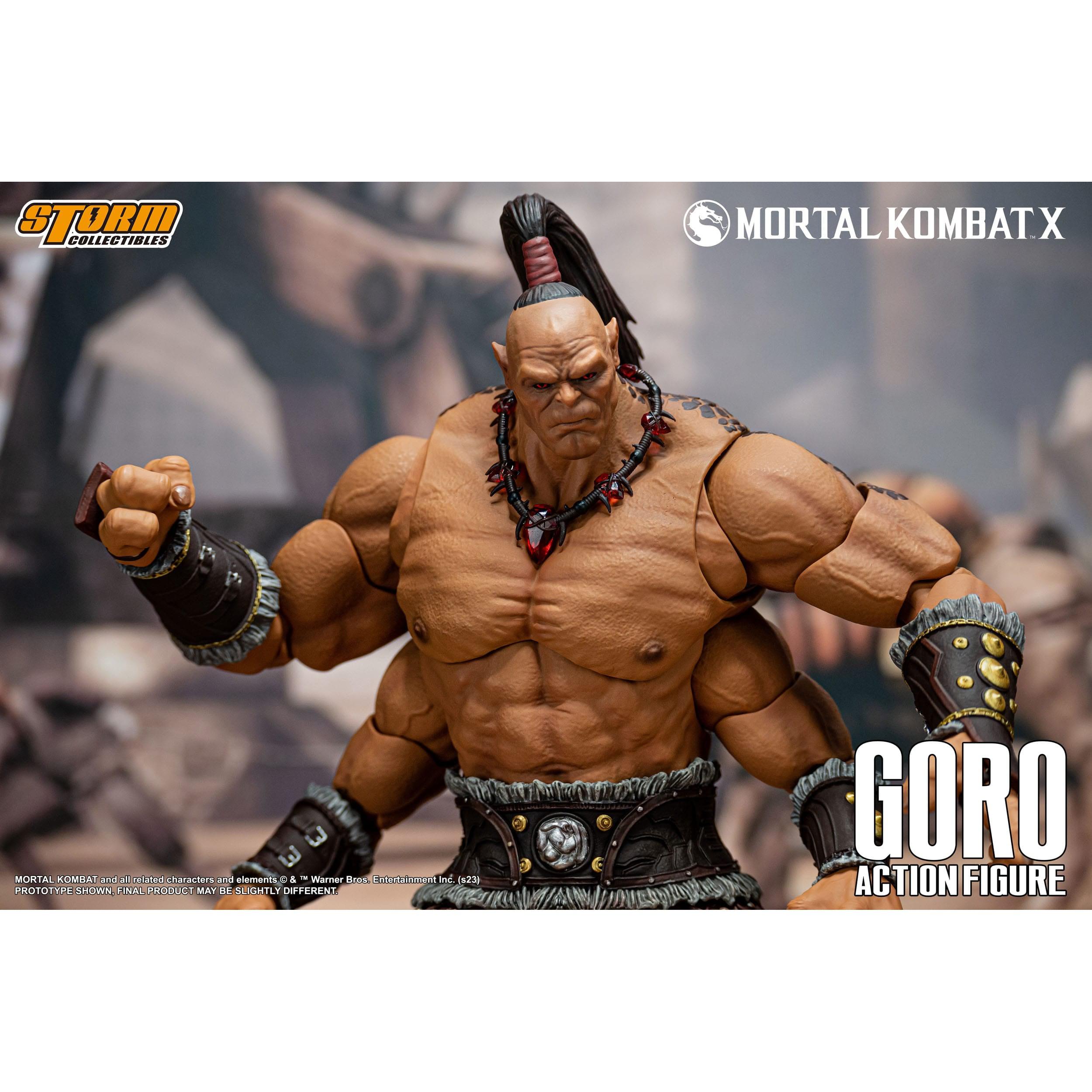 Mortal Kombat: Goro 1/12-Actionfiguren-Storm Collectibles-Mighty Underground