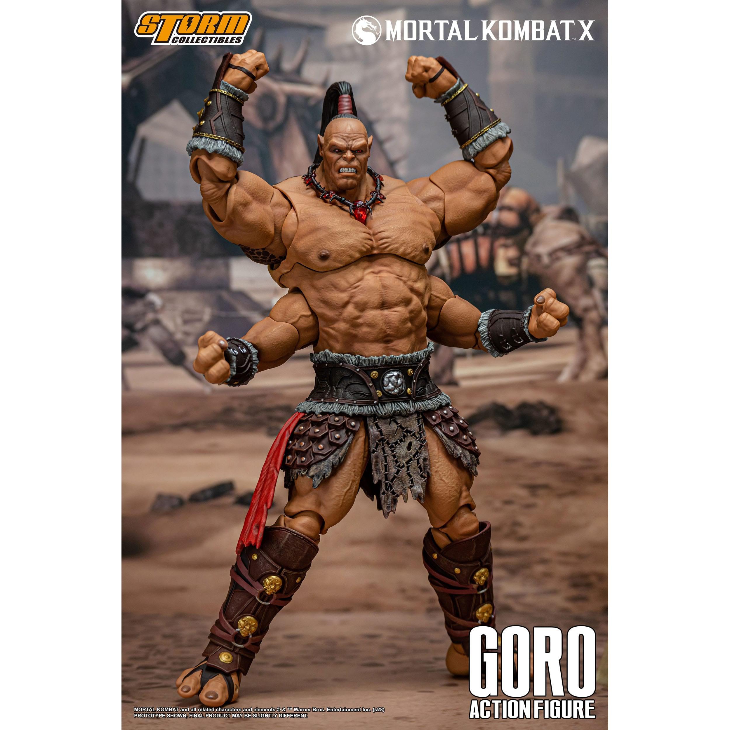 Mortal Kombat: Goro 1/12-Actionfiguren-Storm Collectibles-Mighty Underground