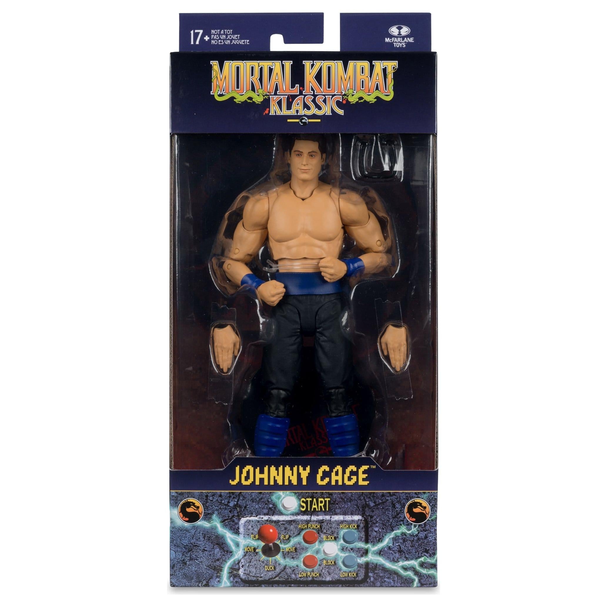Mortal Kombat Klassics: Johnny Cage-Actionfiguren-McFarlane Toys-Mighty Underground