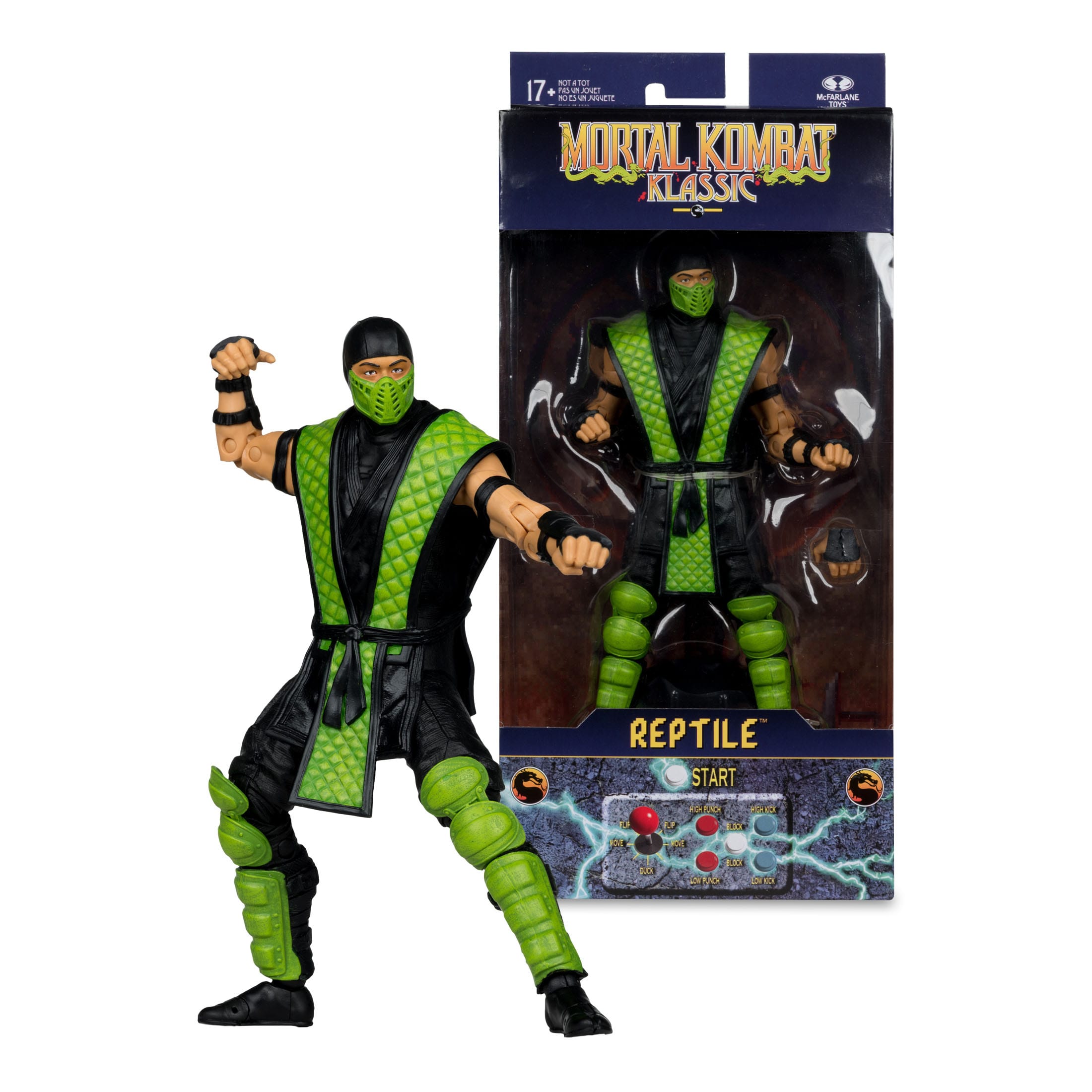 Mortal Kombat Klassics: Reptile-Actionfiguren-McFarlane Toys-Mighty Underground