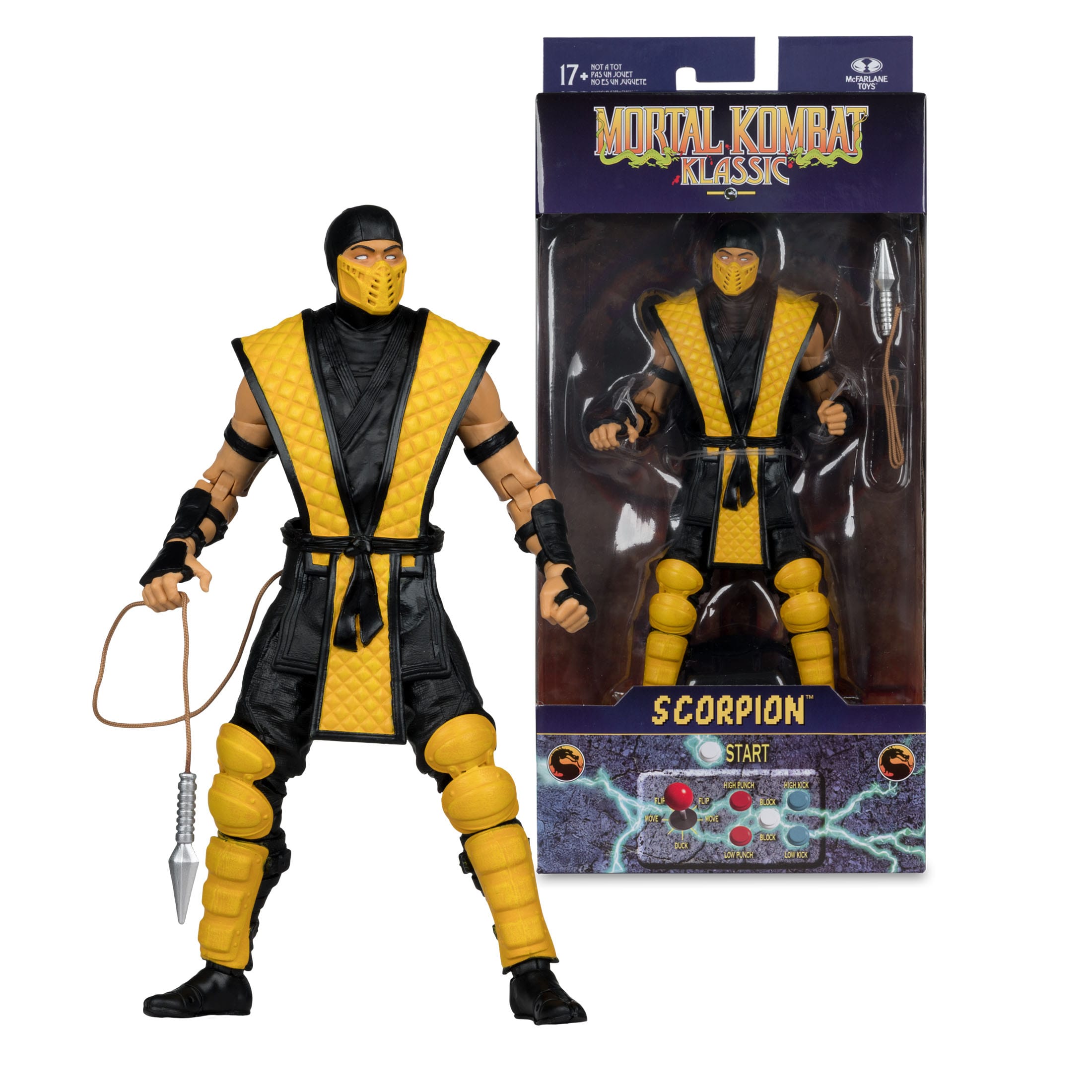 Mortal Kombat Klassics: Scorpion-Actionfiguren-McFarlane Toys-Mighty Underground
