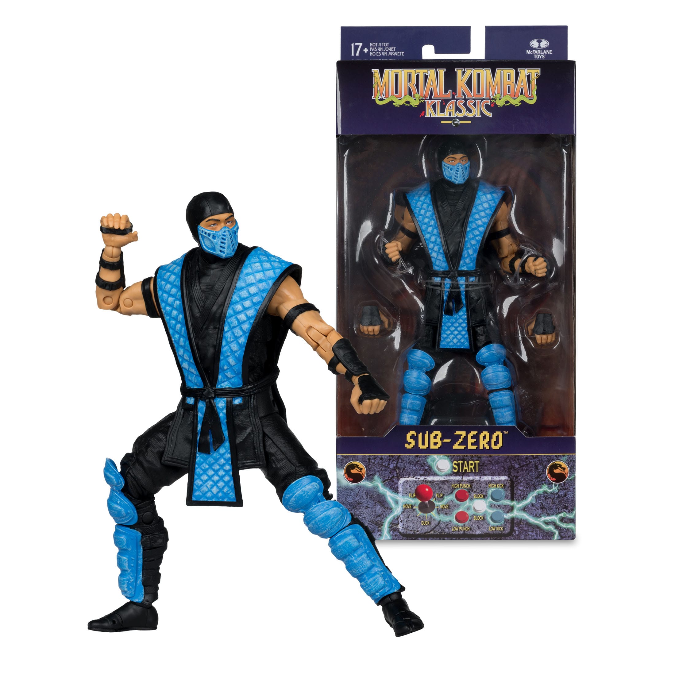Mortal Kombat Klassics: Sub-Zero-Actionfiguren-McFarlane Toys-Mighty Underground