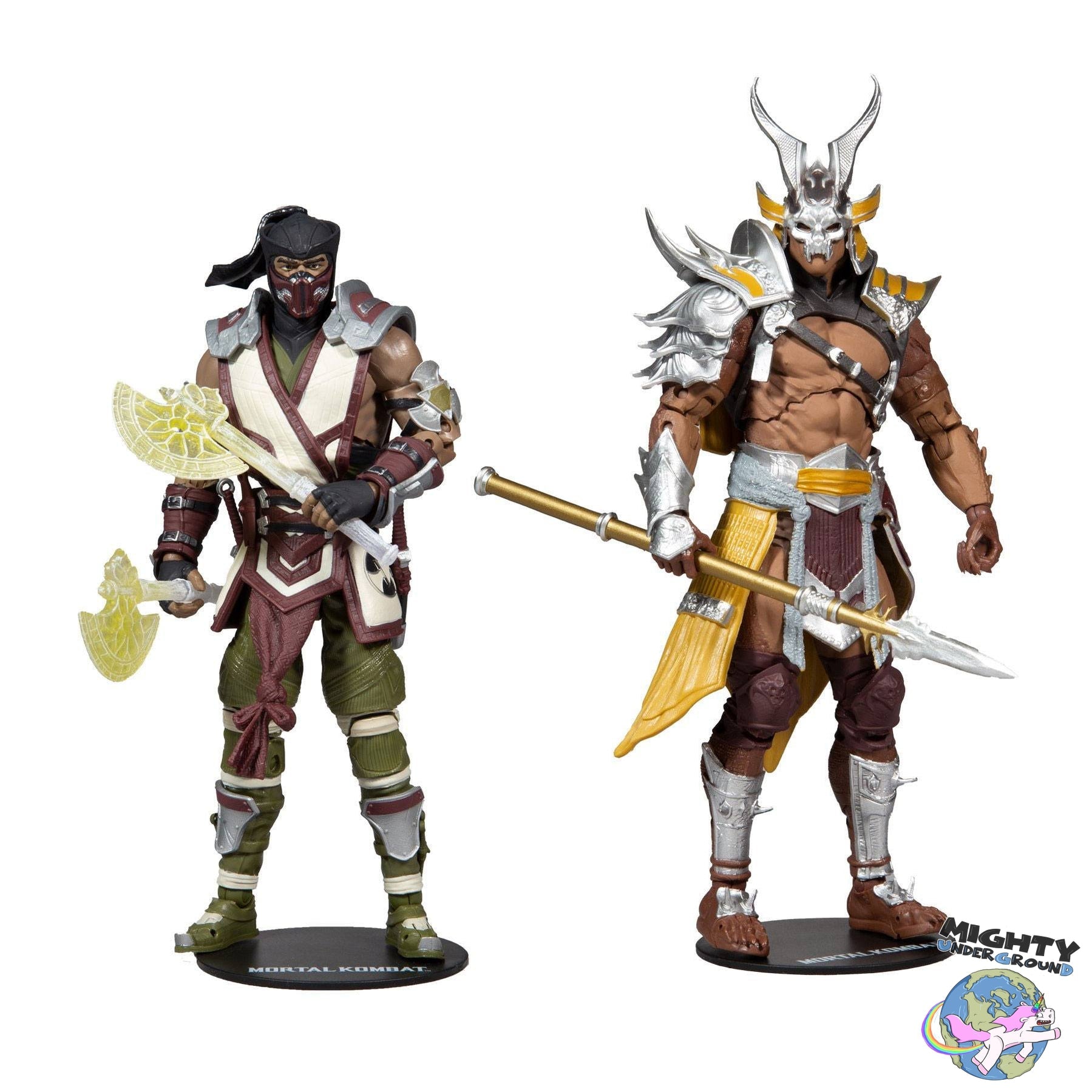 Mortal Kombat: Sub-Zero & Shao Khan 2-Pack-Actionfiguren-McFarlane Toys-Mighty Underground