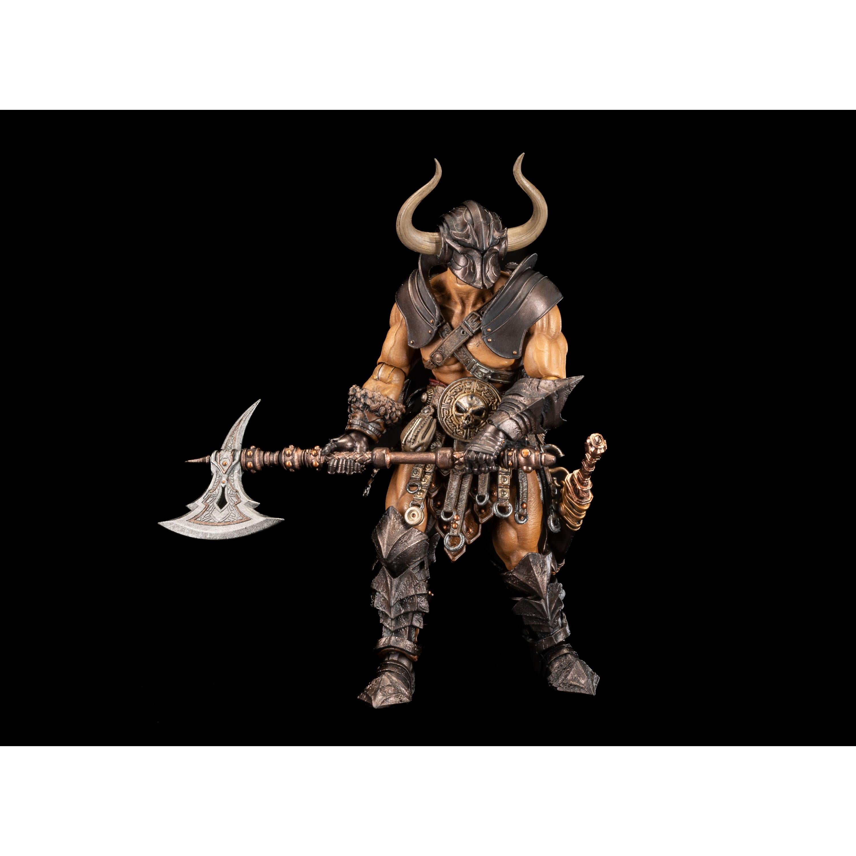 Mythic Legions: Deluxe Barbarian Builder Kit 2-Actionfiguren-Four Horsemen Toy Design-Mighty Underground