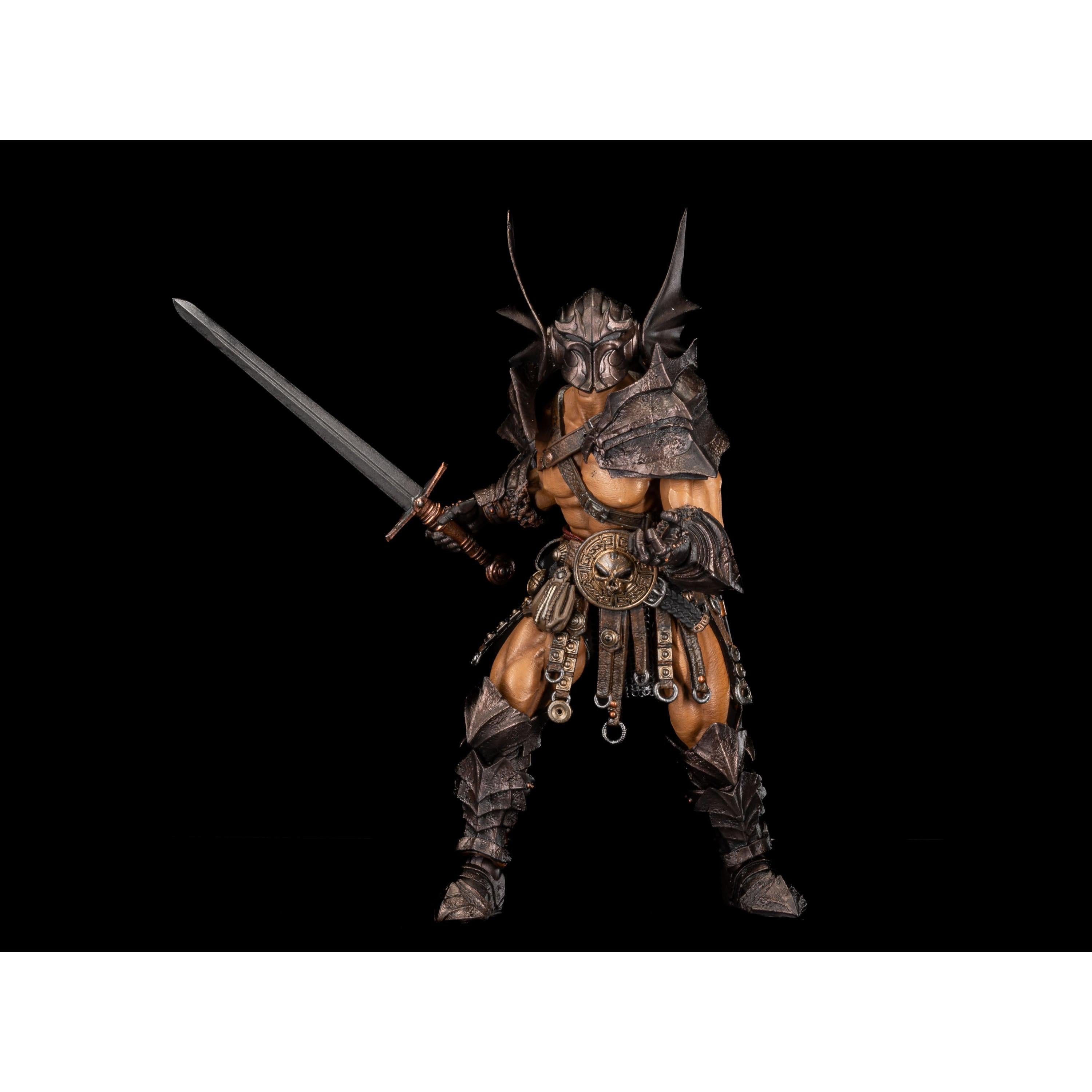 Mythic Legions: Deluxe Barbarian Builder Kit 2-Actionfiguren-Four Horsemen Toy Design-Mighty Underground