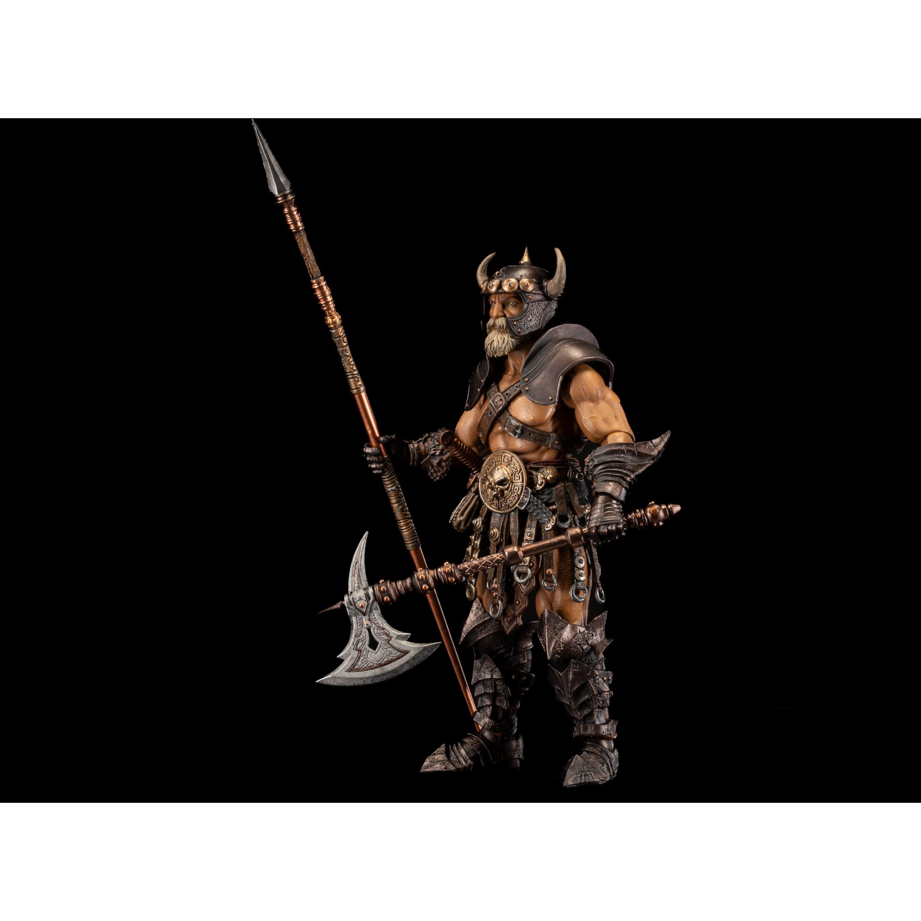 Mythic Legions: Deluxe Barbarian Builder Kit 2-Actionfiguren-Four Horsemen Toy Design-Mighty Underground