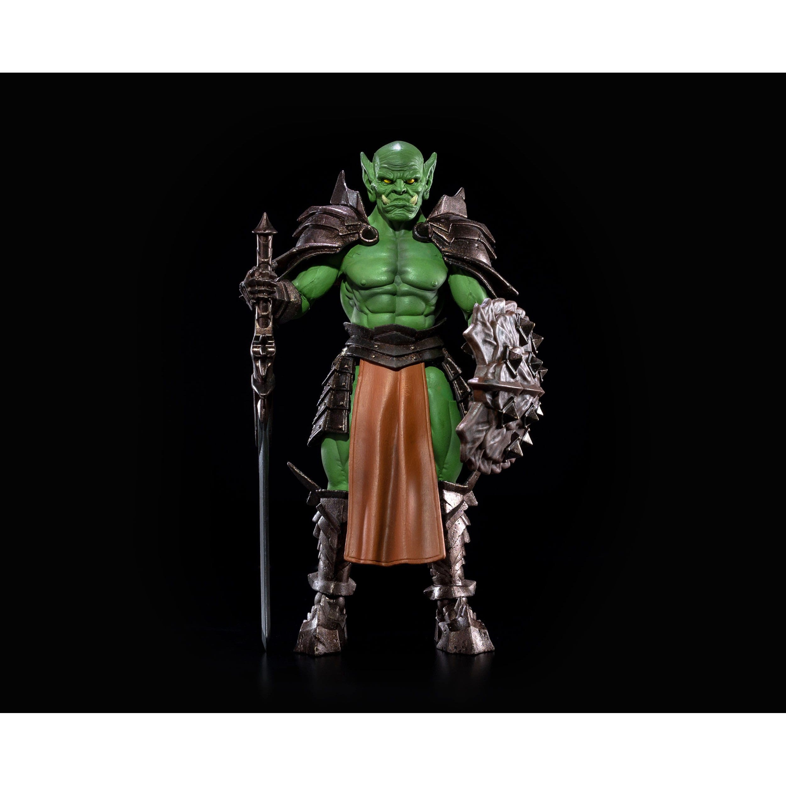 Mythic Legions: Deluxe Male Orc Builder (War of the Aetherblade)-Actionfiguren-Four Horsemen Toy Design-Mighty Underground
