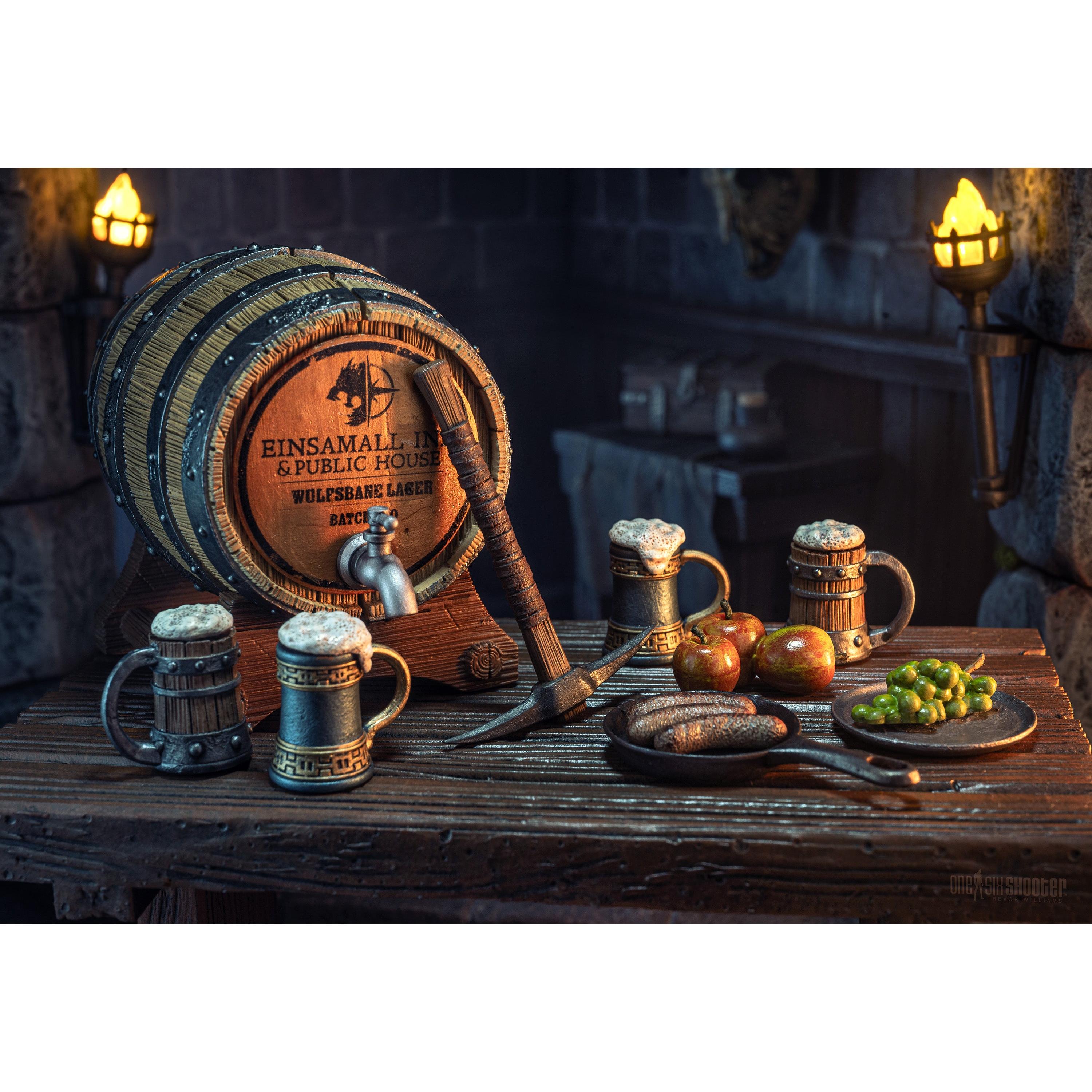 Mythic Legions: Einsamall Inn & Public House - Accessory Set-Actionfiguren-Four Horsemen Toy Design-Mighty Underground