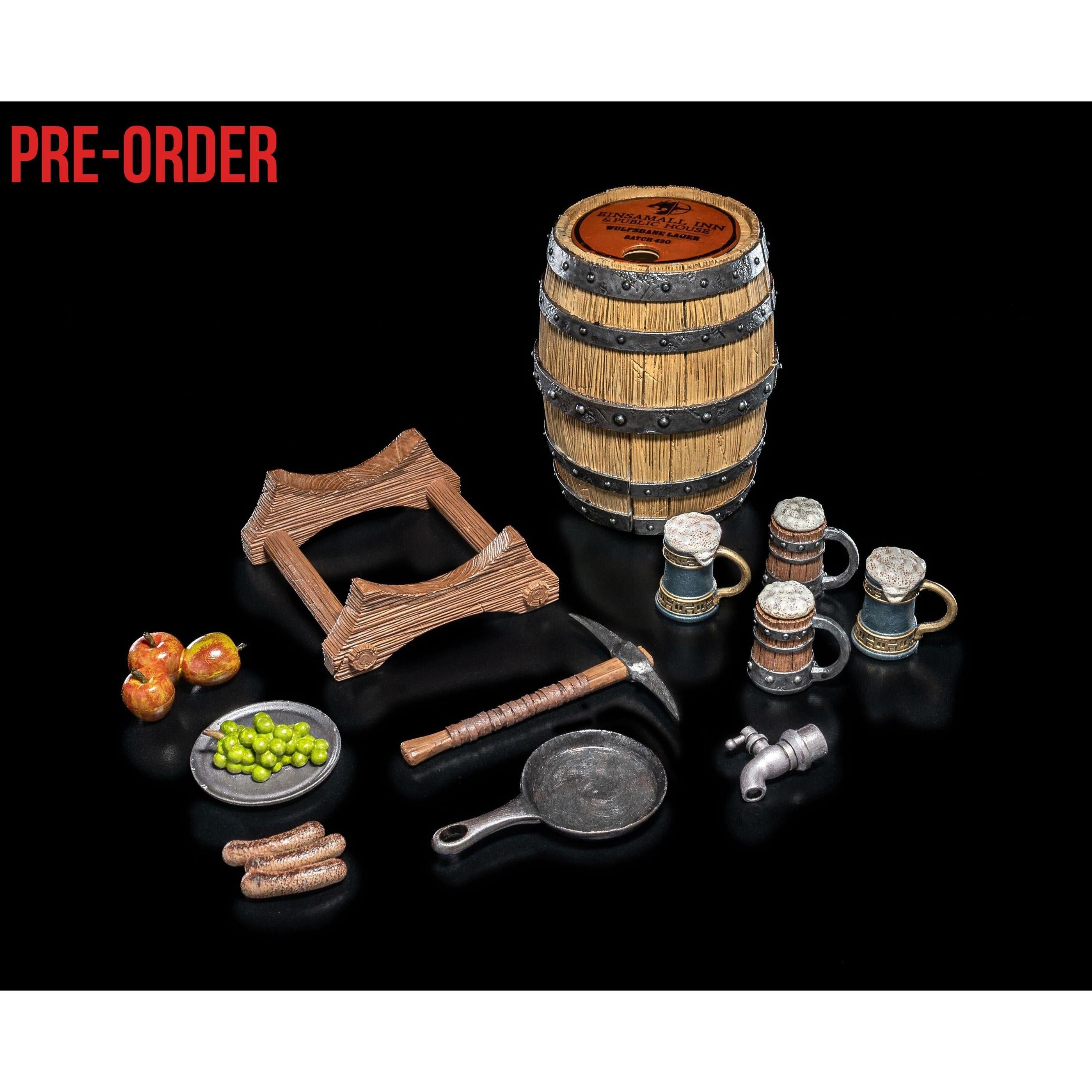 Mythic Legions: Einsamall Inn & Public House - Accessory Set-Actionfiguren-Four Horsemen Toy Design-Mighty Underground