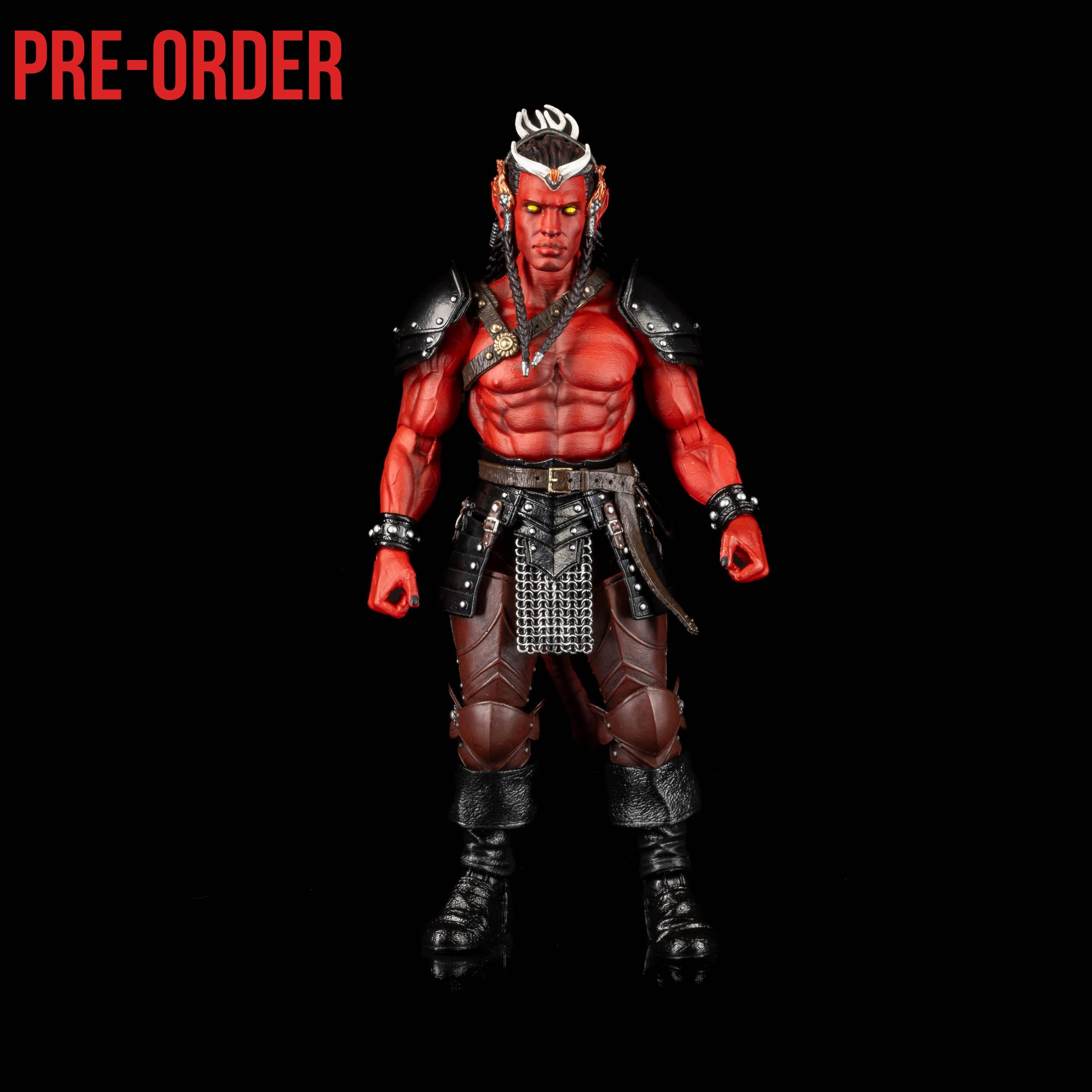 Mythic Legions: Fury Red Elf-Actionfiguren-Four Horsemen Toy Design-Mighty Underground