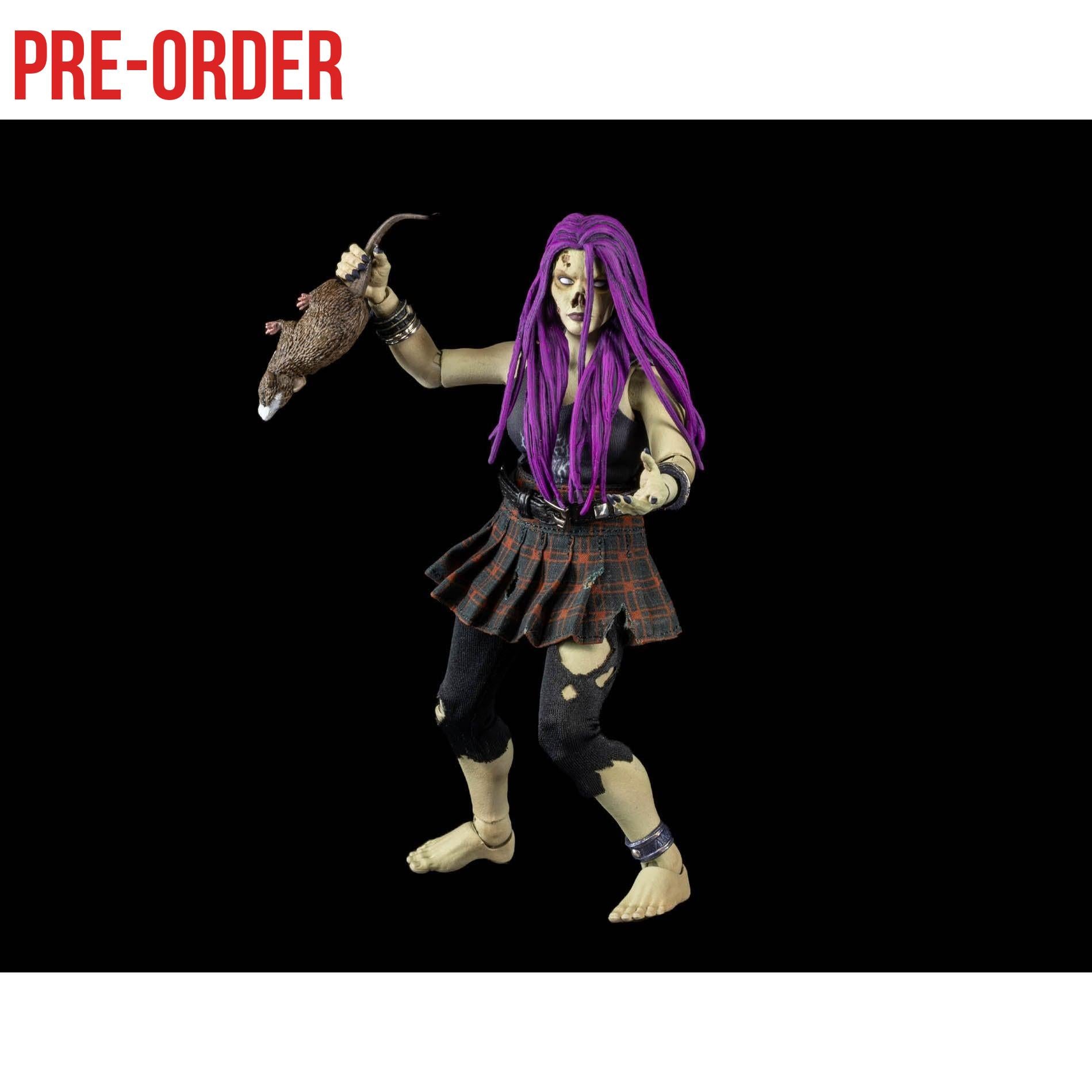 Mythic Legions Graveyard Zombies: Rocker Zombie (Female)-Actionfiguren-Four Horsemen Toy Design-Mighty Underground