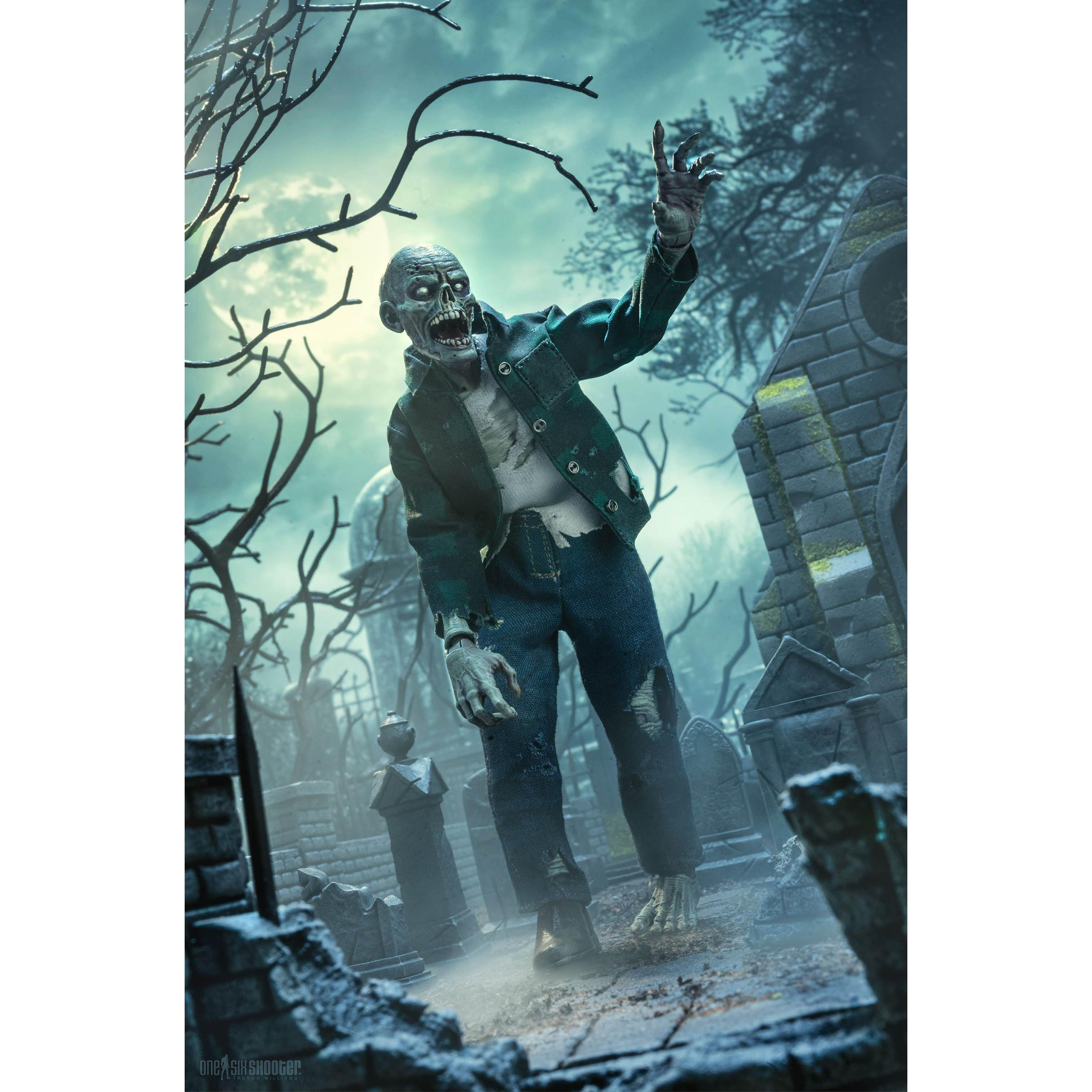 Mythic Legions Graveyard Zombies: Worker Zombie (Male)-Actionfiguren-Four Horsemen Toy Design-Mighty Underground