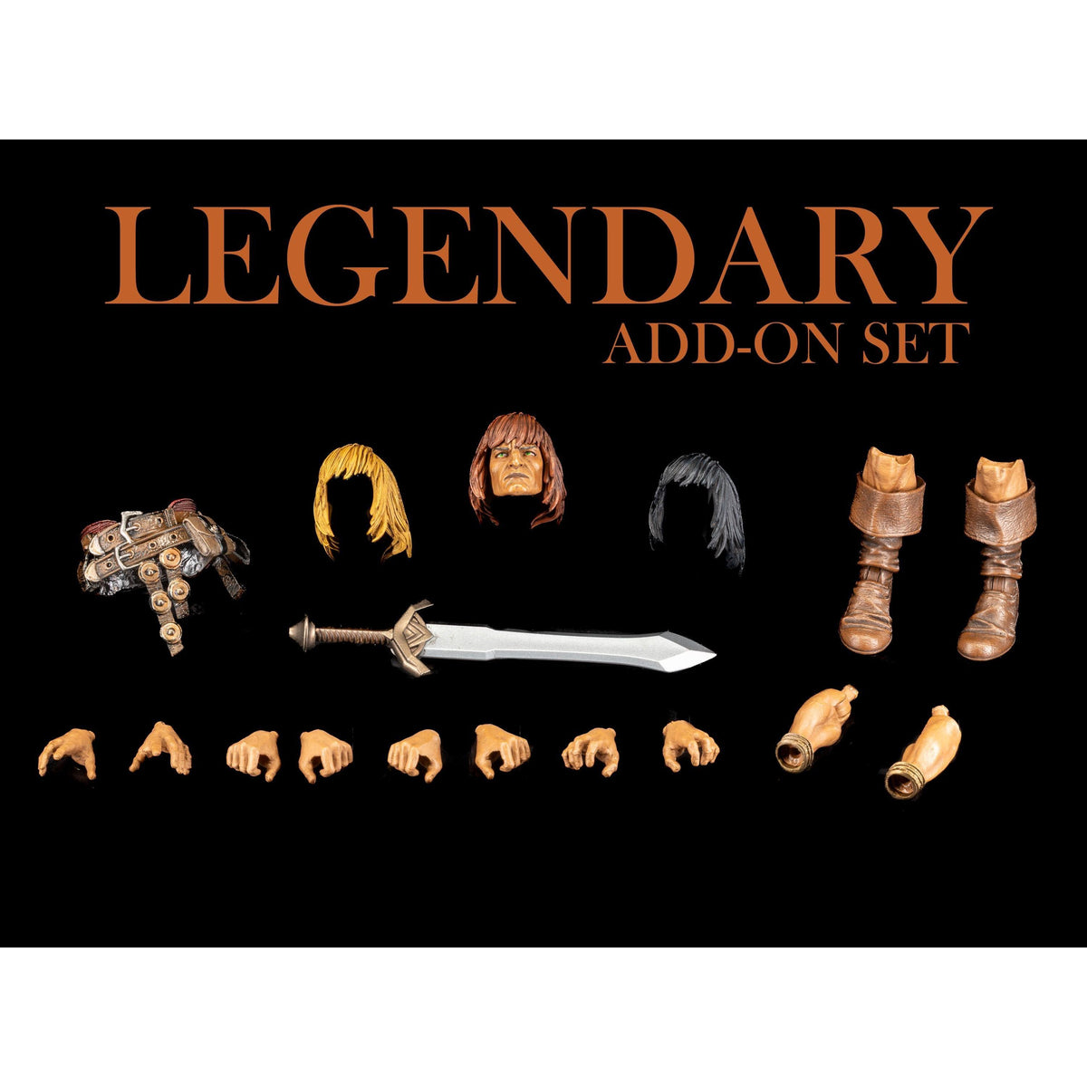 Mythic Legions: Legendary Add-On Set-Actionfiguren-Four Horsemen Toy Design-Mighty Underground