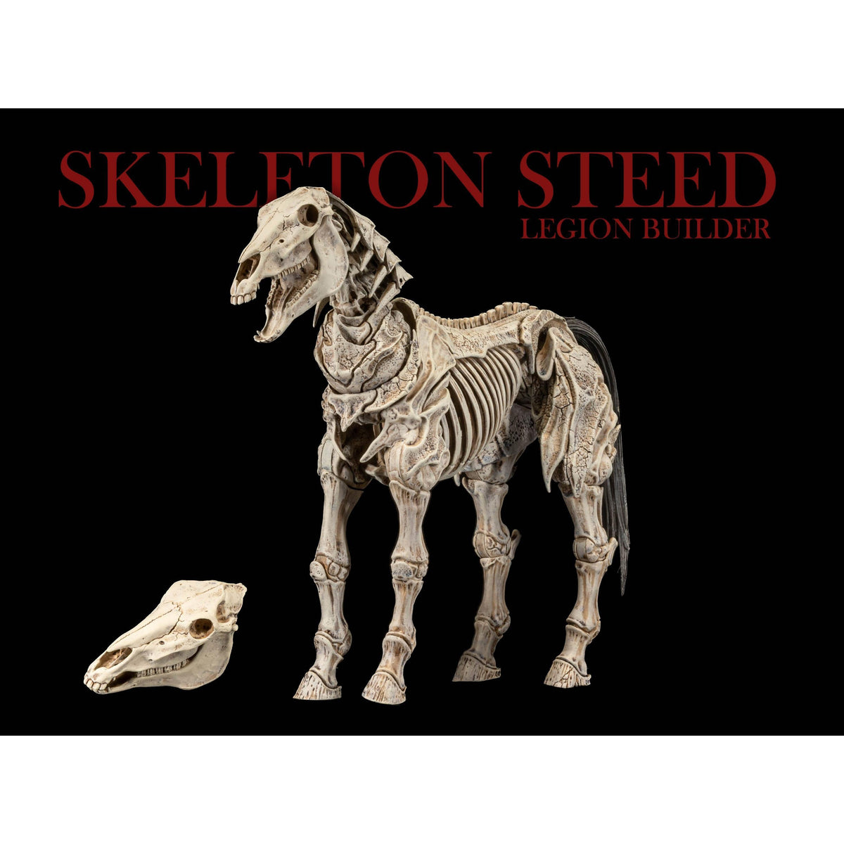 Mythic Legions: Skeleton Steed Legion Builder-Actionfiguren-Four Horsemen Toy Design-Mighty Underground