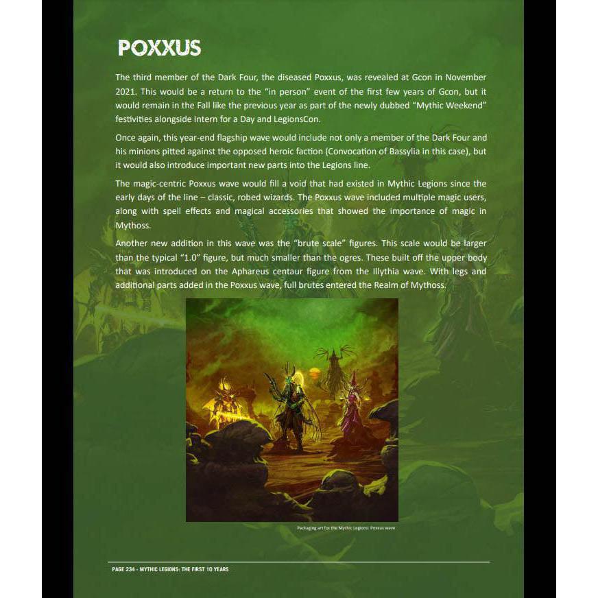 Mythic Legions: The First 10 Years - Buch-Comic-Four Horsemen Toy Design-Mighty Underground