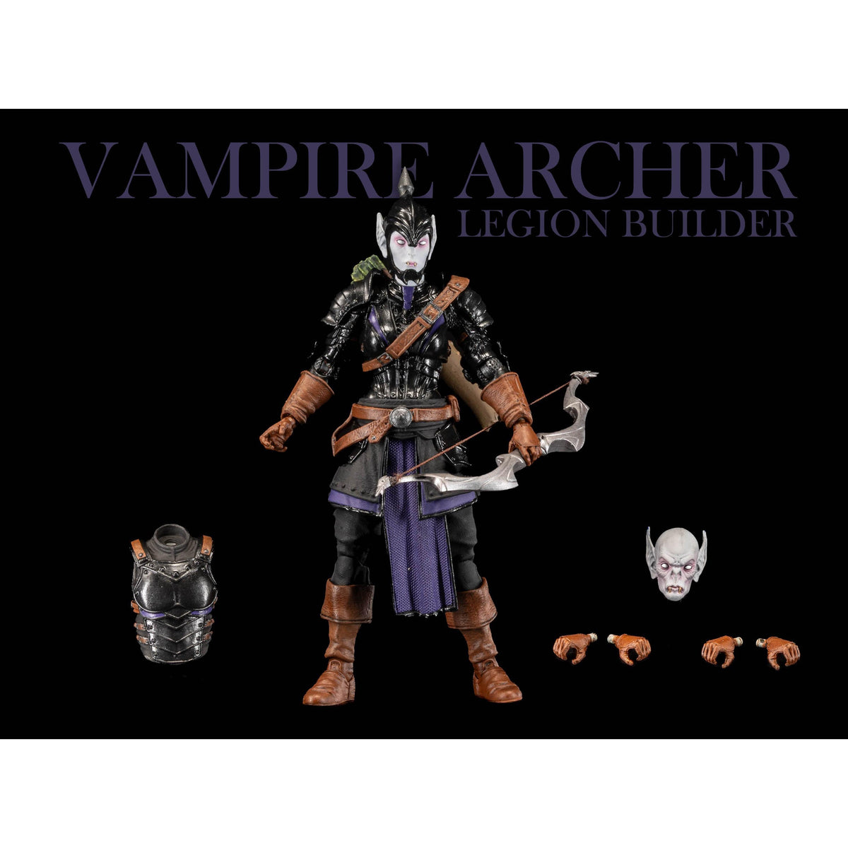 Mythic Legions: Vampire Archer Legion Builder-Actionfiguren-Four Horsemen Toy Design-Mighty Underground