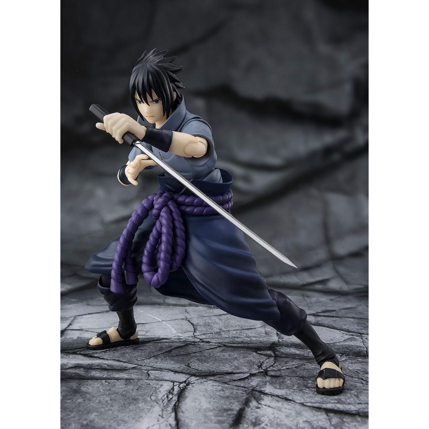 Naruto: Sasuke Uchiha (Solitary Shinobi)-Actionfiguren-Bandai Tamashii Nations-Mighty Underground