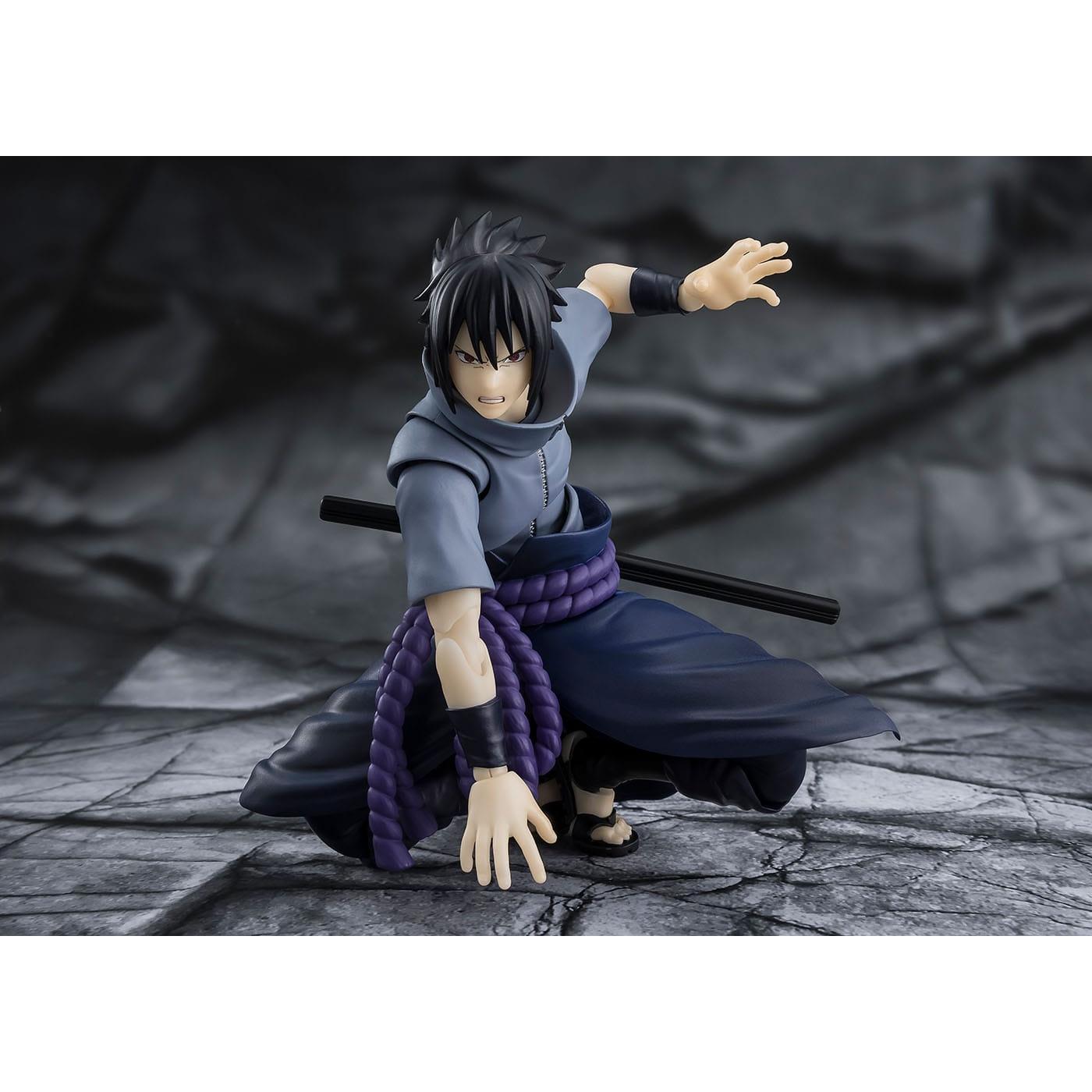 Naruto: Sasuke Uchiha (Solitary Shinobi)-Actionfiguren-Bandai Tamashii Nations-Mighty Underground