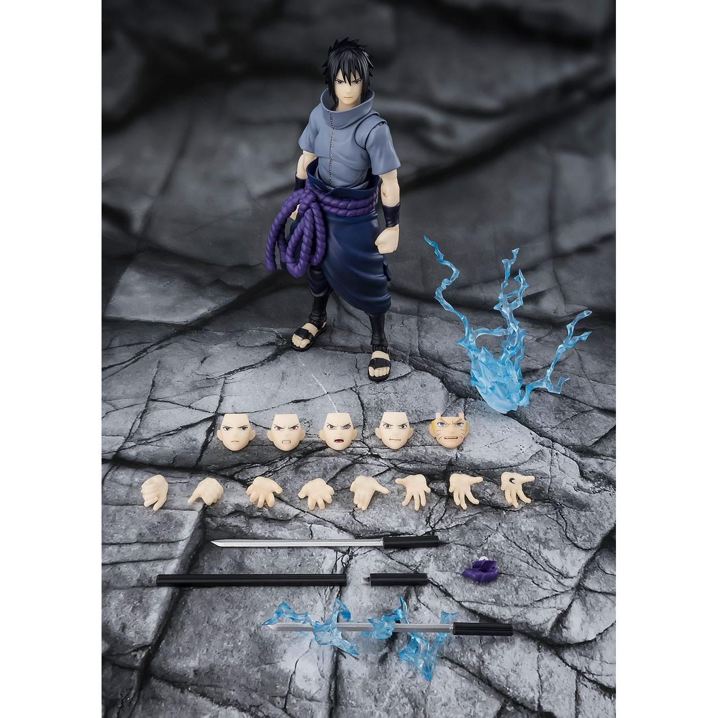 Naruto: Sasuke Uchiha (Solitary Shinobi)-Actionfiguren-Bandai Tamashii Nations-Mighty Underground