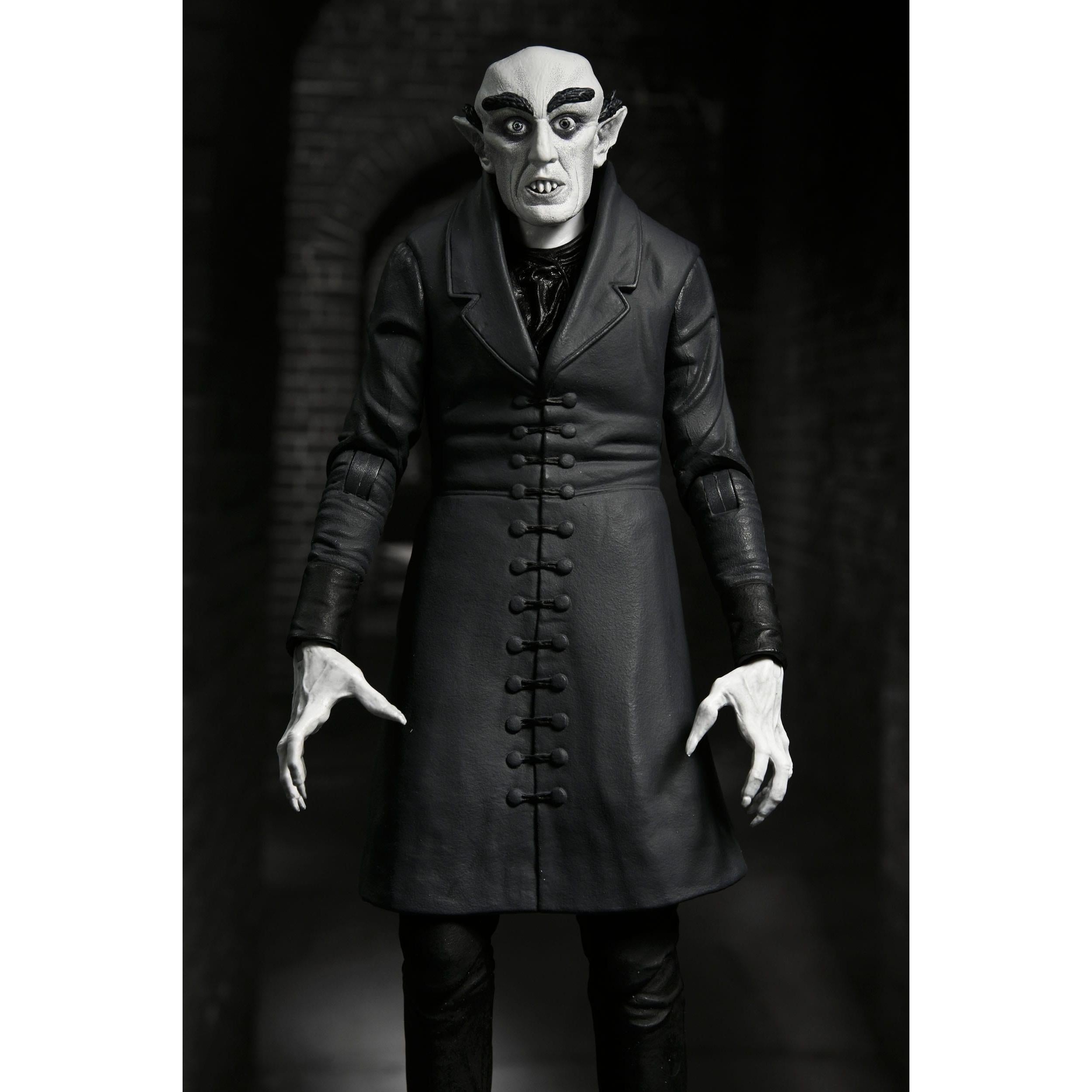 Nosferatu (1922): Ultimate Count Orlok (B&W)-Actionfiguren-NECA-Mighty Underground