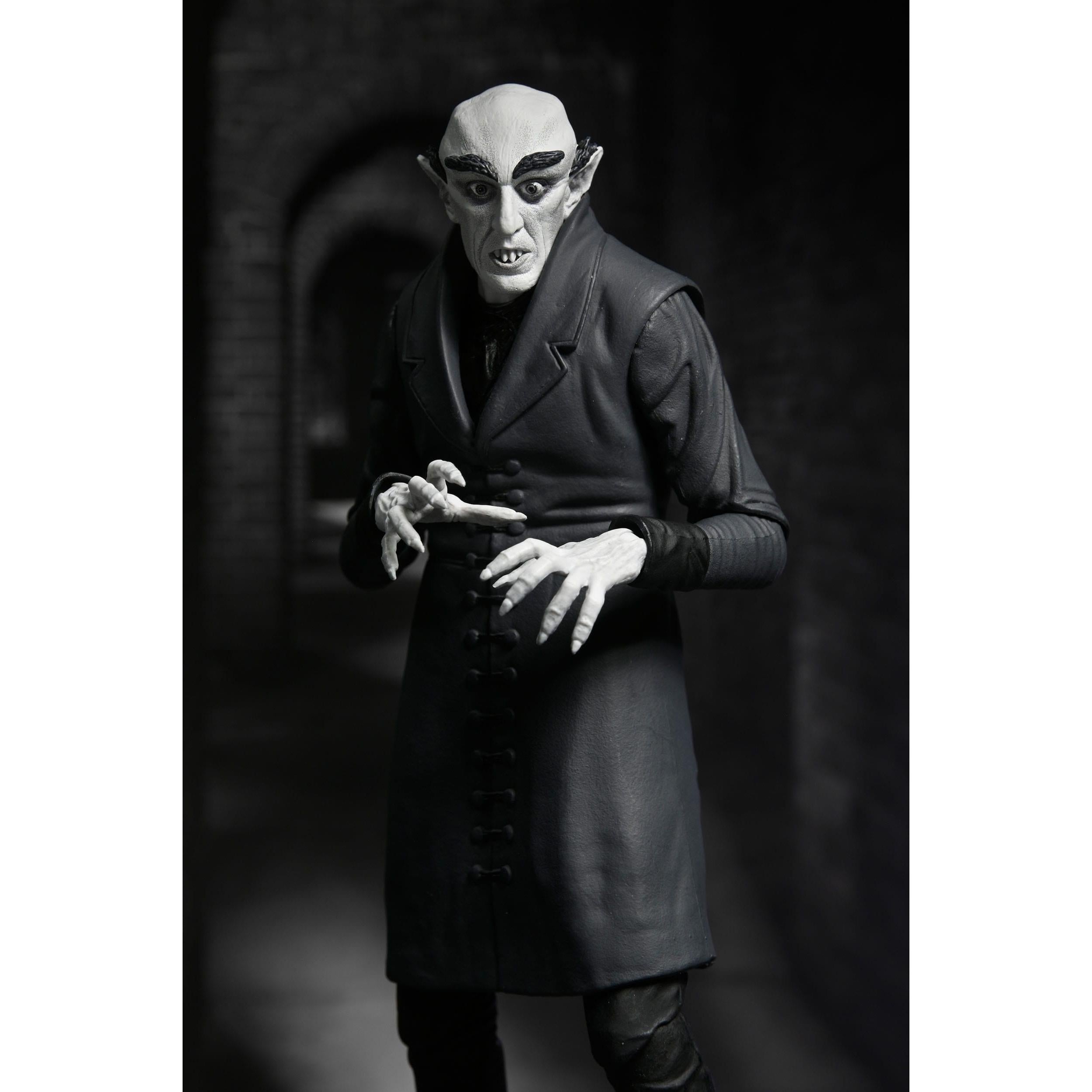 Nosferatu (1922): Ultimate Count Orlok (B&W)-Actionfiguren-NECA-Mighty Underground