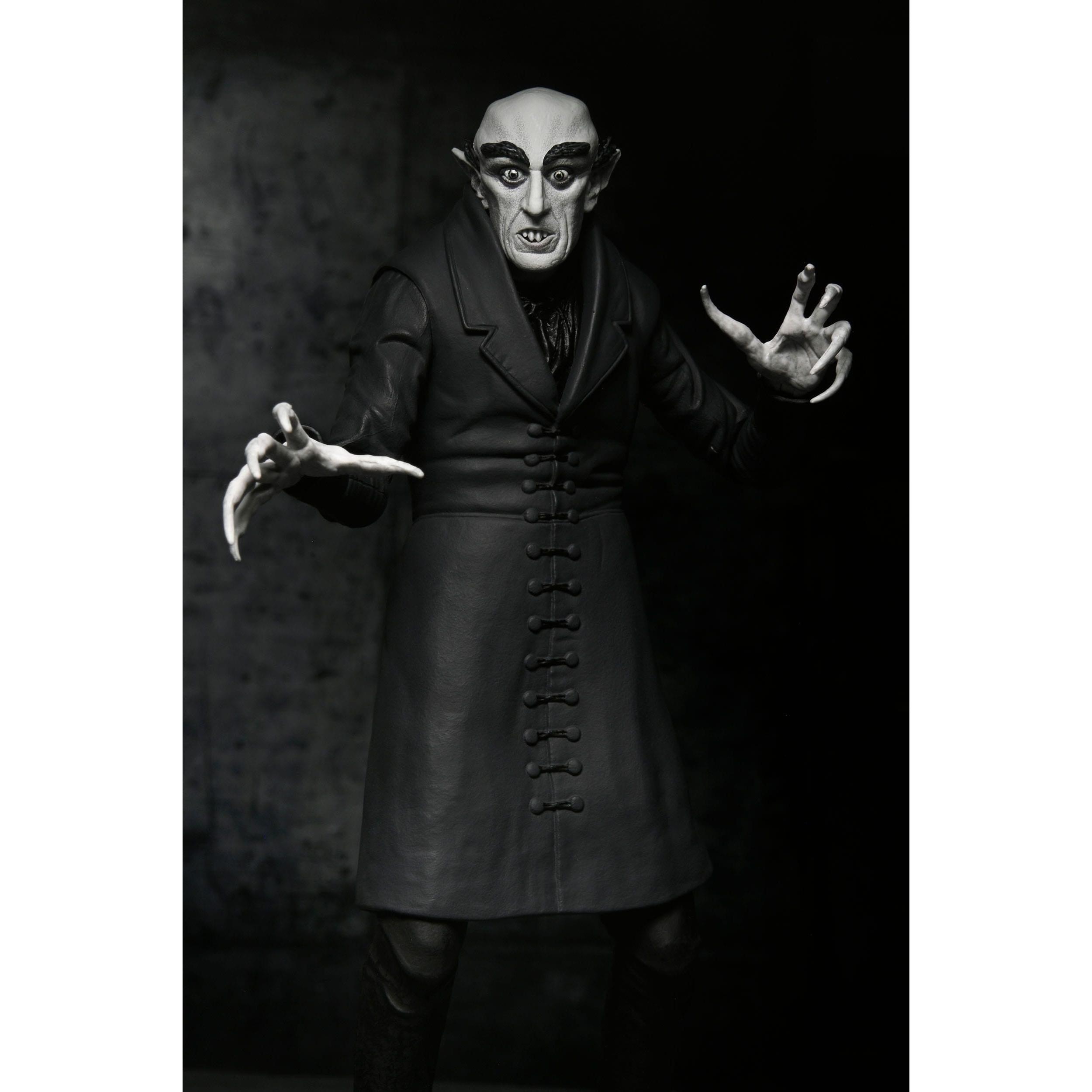 Nosferatu (1922): Ultimate Count Orlok (B&W)-Actionfiguren-NECA-Mighty Underground