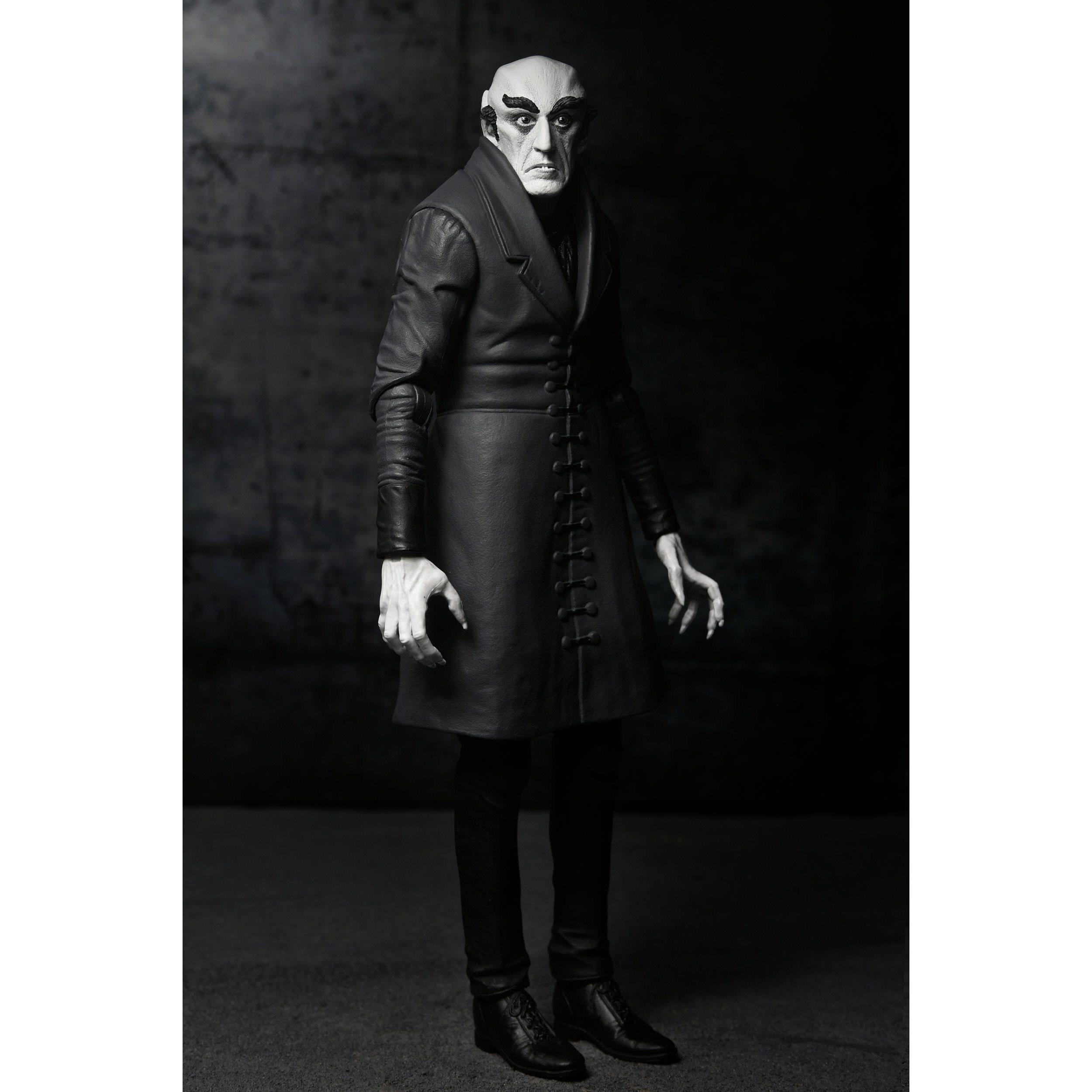 Nosferatu (1922): Ultimate Count Orlok (B&W)-Actionfiguren-NECA-Mighty Underground